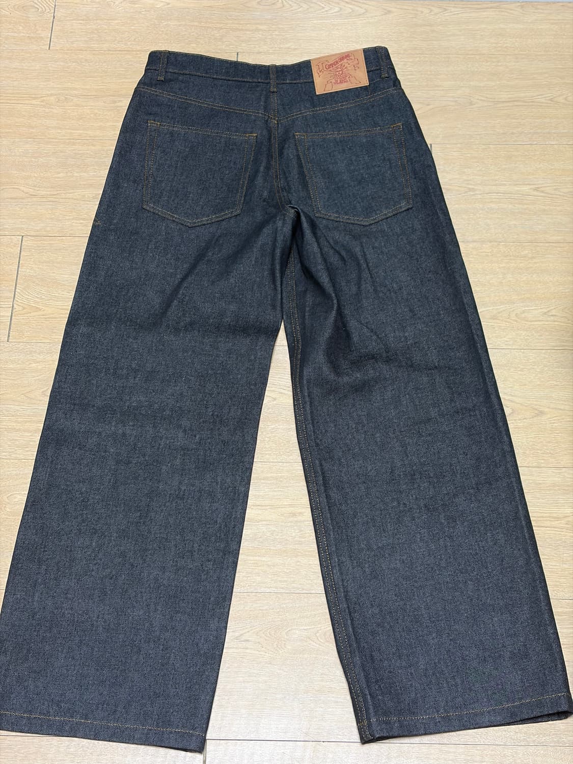 쿠어 리지드 세미 와이드 진스 상품이미지4