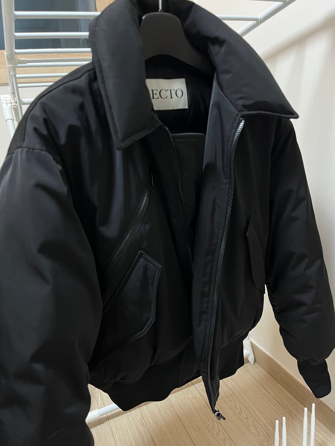 RECTO 렉토 포코노 패딩 블랙 S 상품이미지2