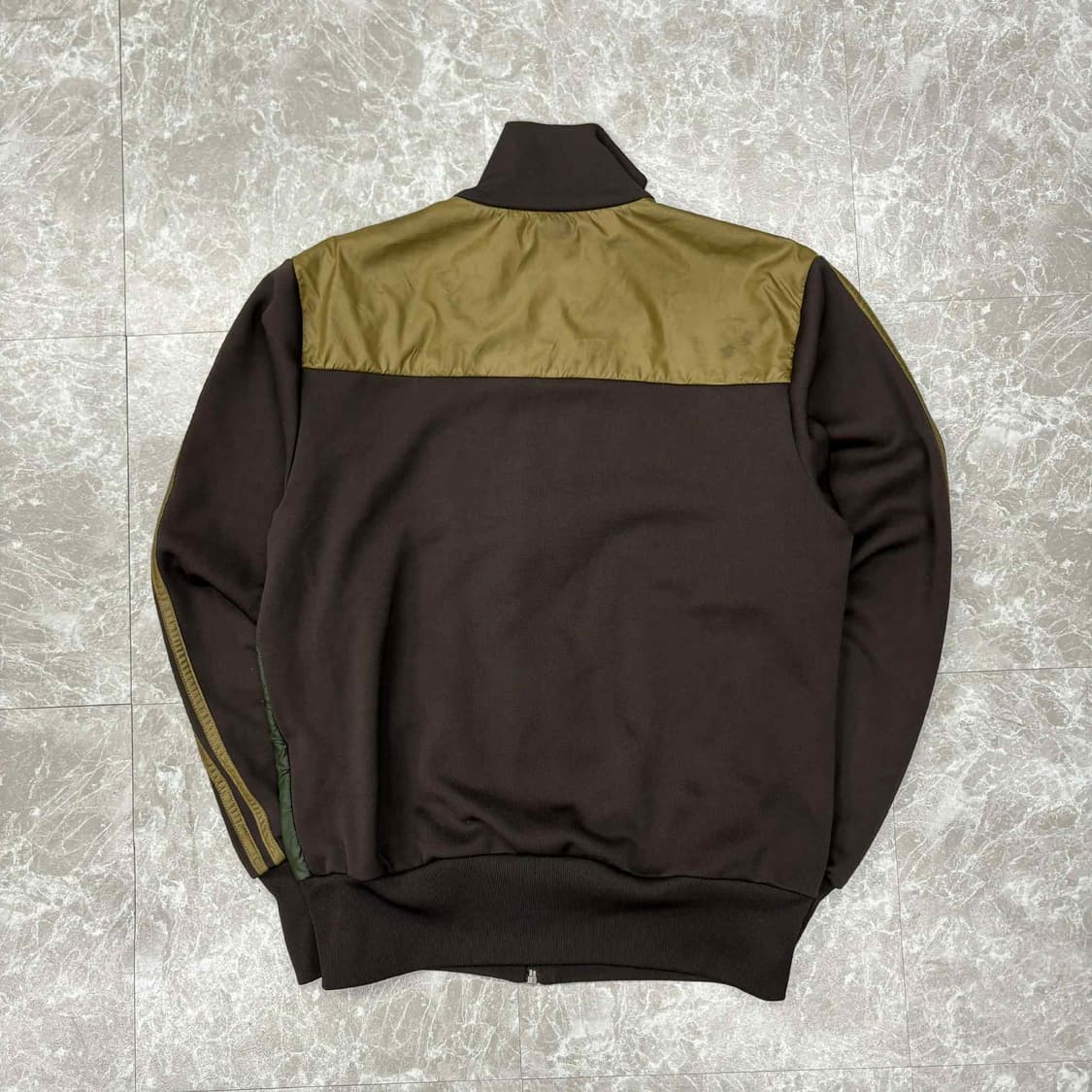 아디다스 초코브라운 핀터깔 트랙탑 희귀져지(S) 상품이미지3