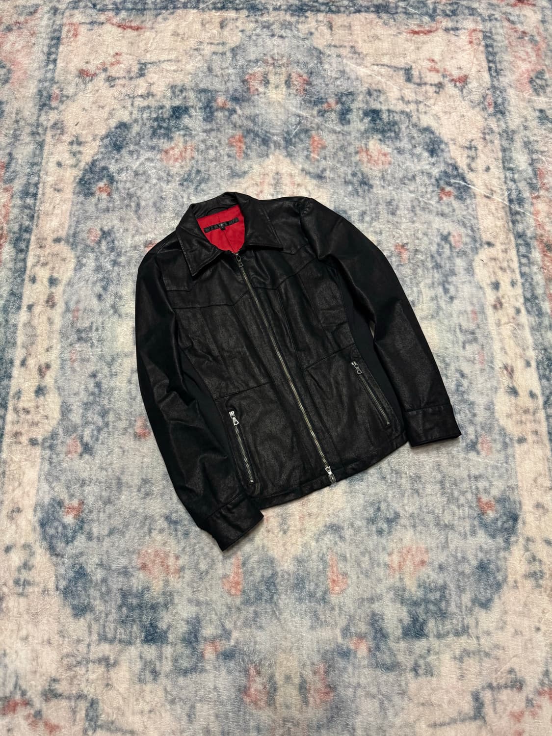 No.id 00s western leather jacket 상품이미지1