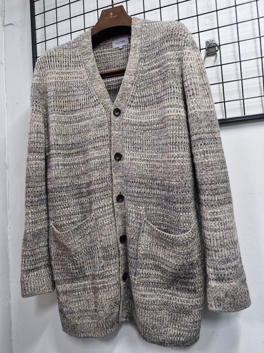 105XL 시리즈(코오롱)  모 니트 가디건. 상품이미지3