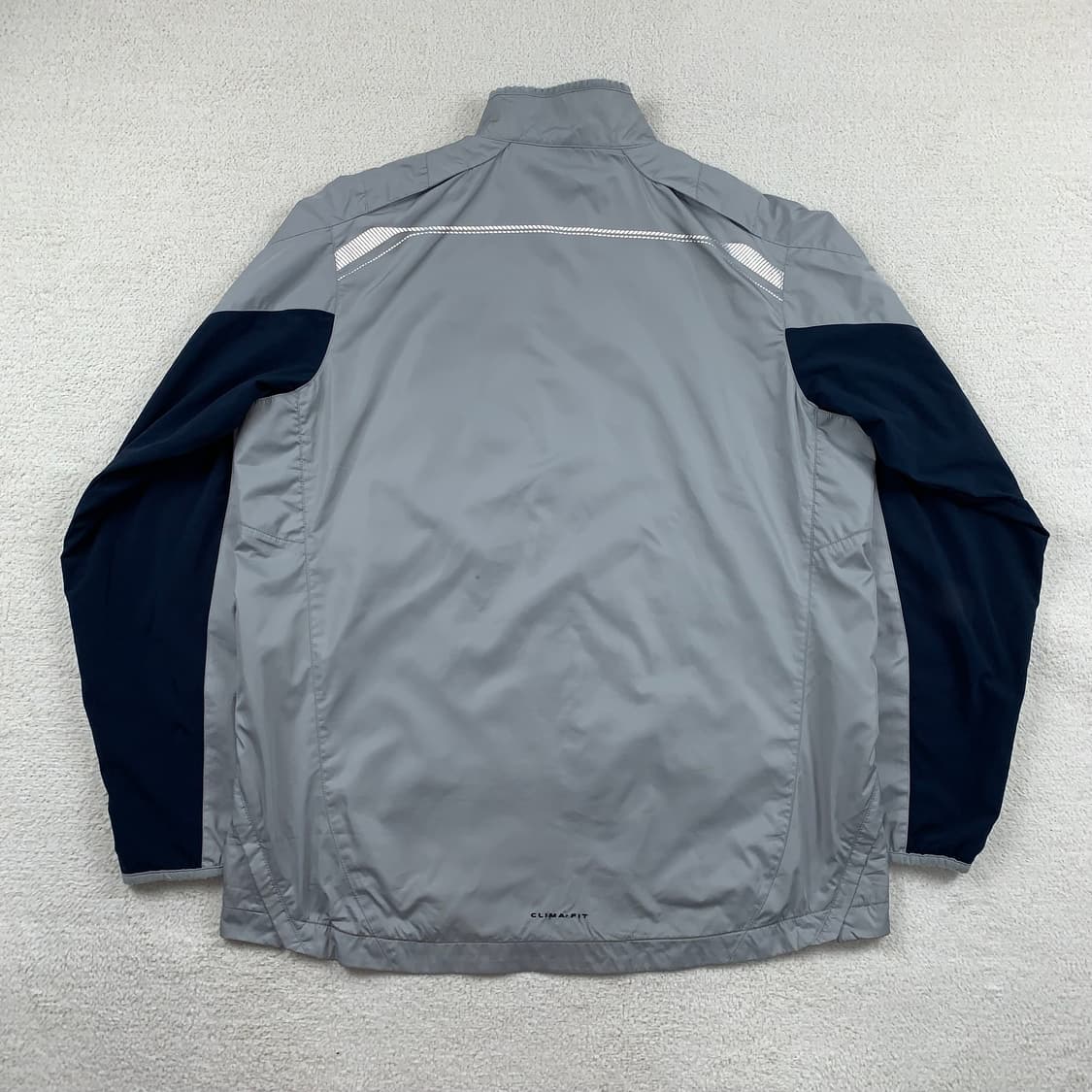 00‘s 나이키 스우시로고 사이드절개 배색 바람막이 그레이 상품이미지6