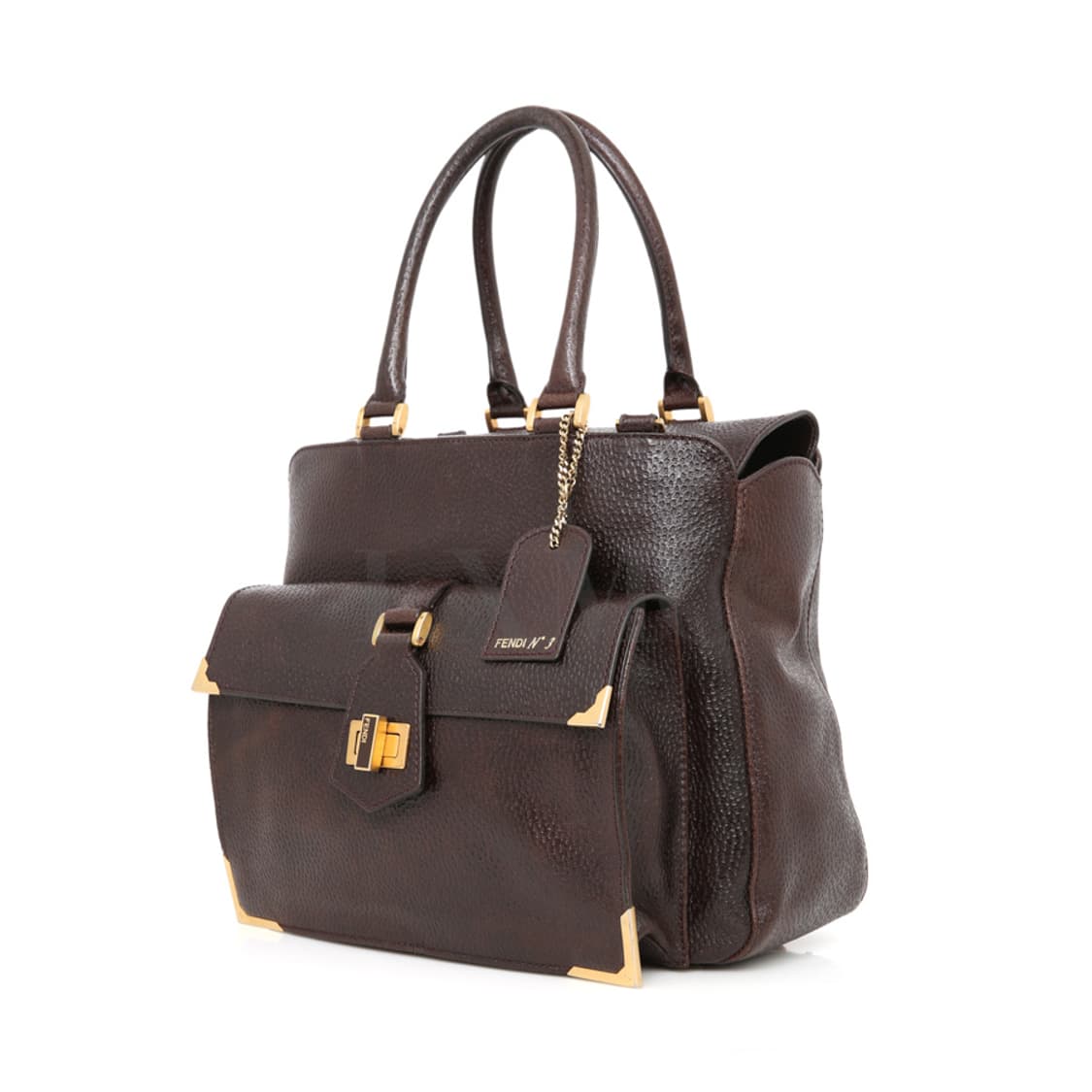 펜디 클래식 NO3 브라운 비텔로 사첼백 8BN221 상품이미지2