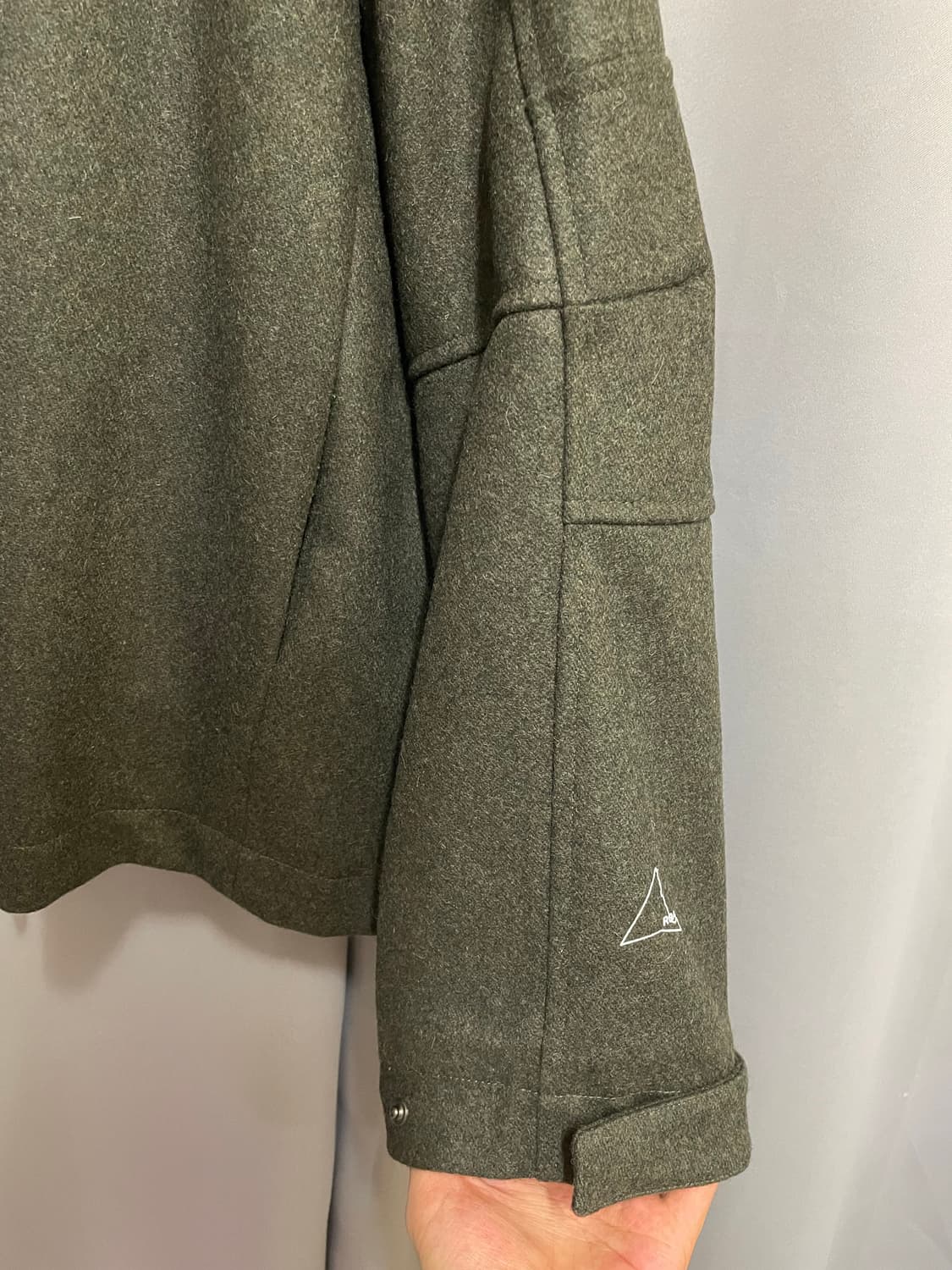 roa zip up shirt jacket S사이즈 상품이미지3