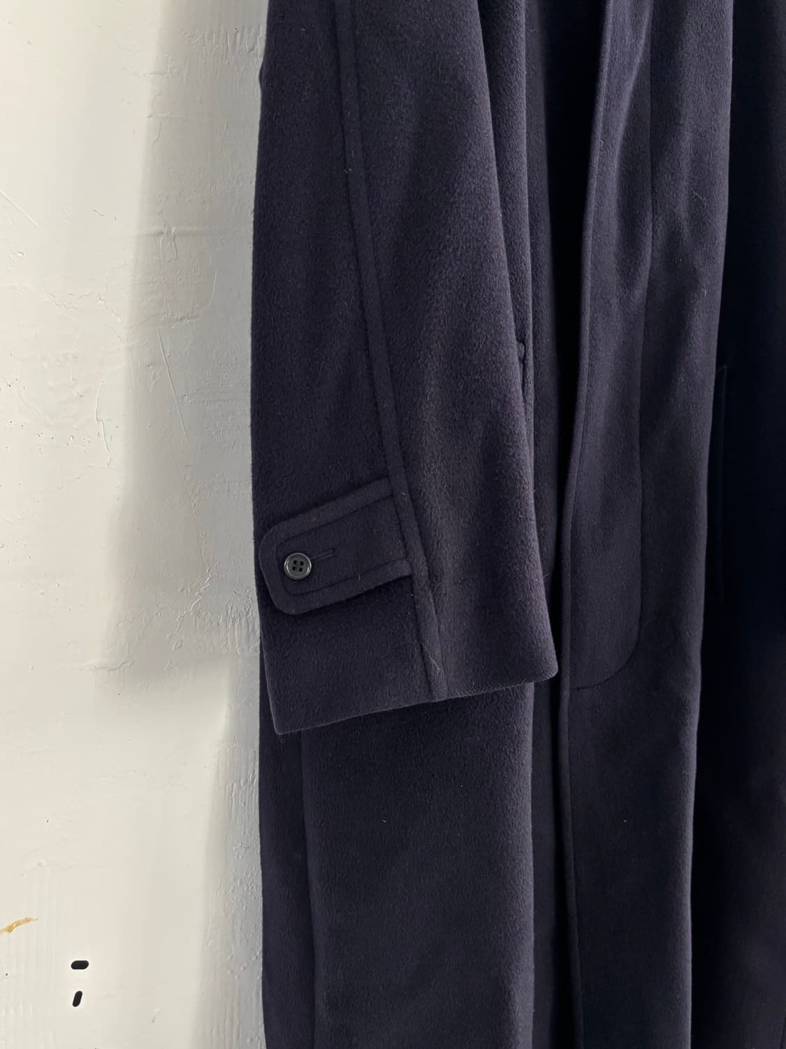 Burberry 버버리 히든 싱글 네이비 코트 상품이미지7