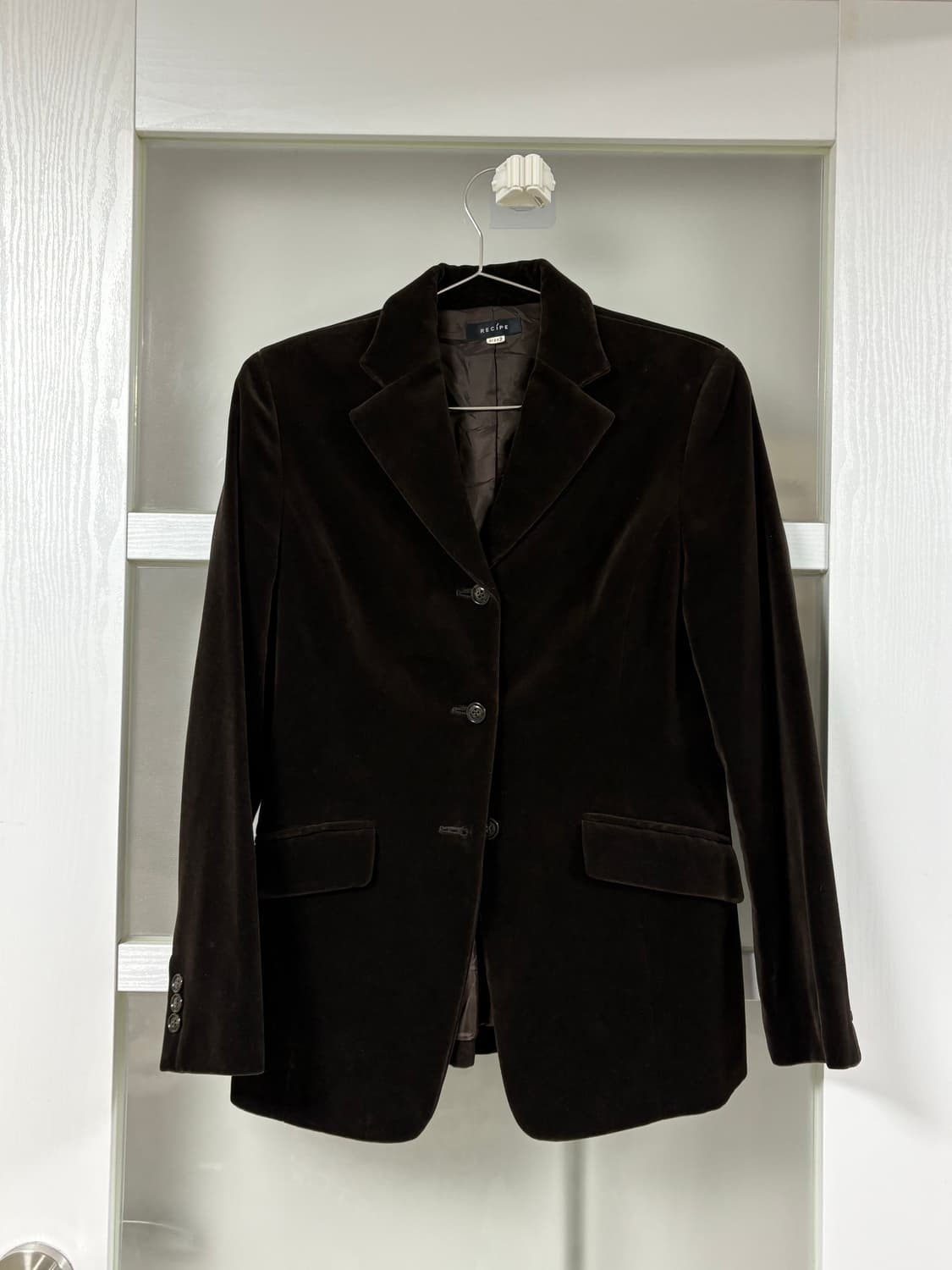 벨벳 브라운 자켓 상품이미지1