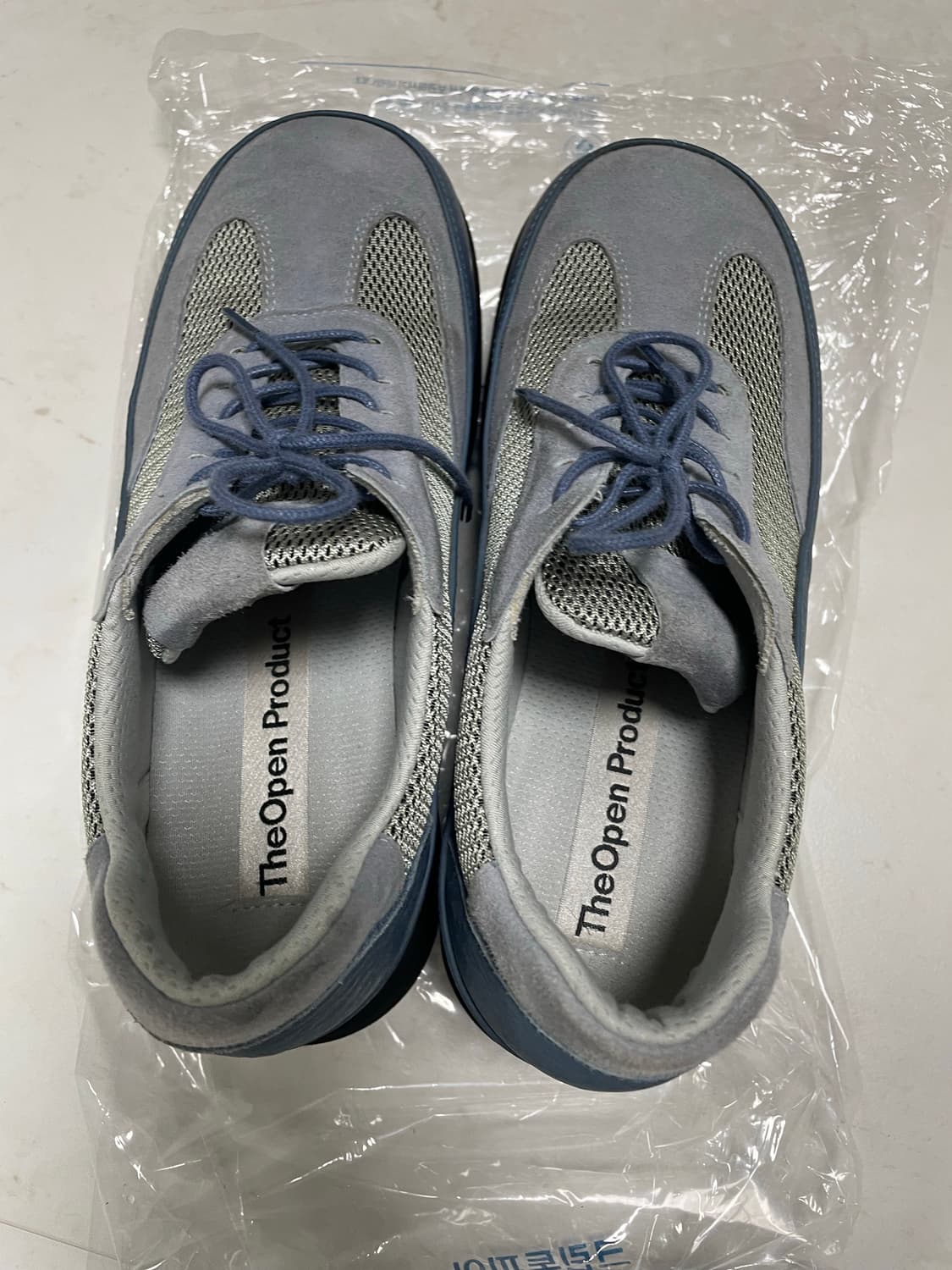 더오픈프로덕트 SUEDE MESH PLATFORM SNEAKERS 상품이미지5