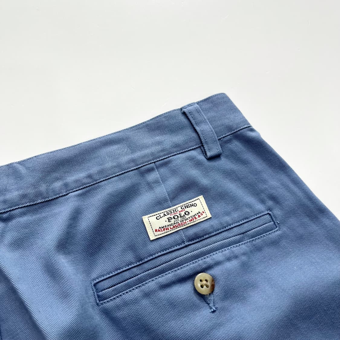 [32.5] 90's 폴로 랄프로렌 투턱 타일러 쇼츠  상품이미지5