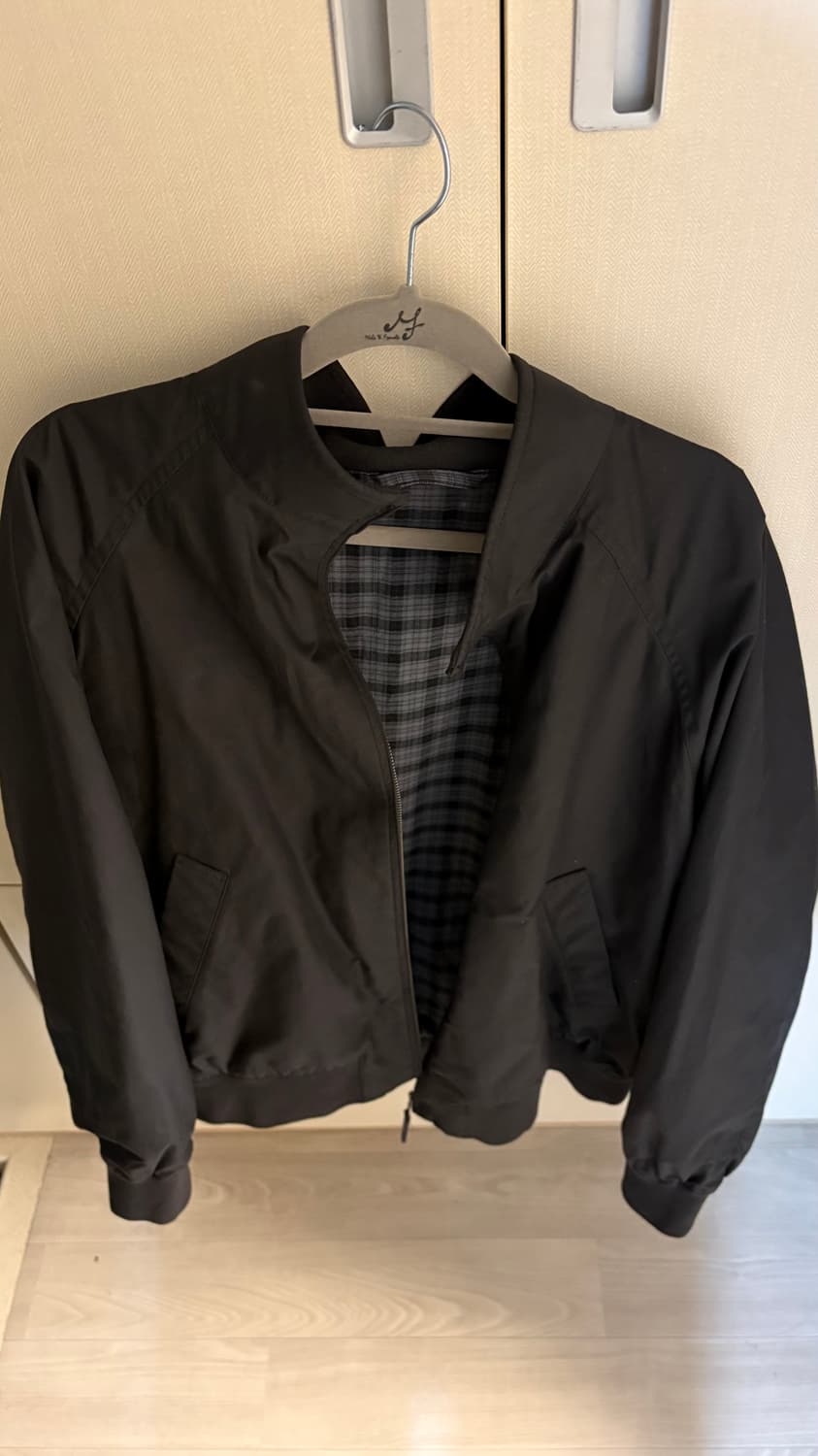 유니클로 해링턴 자켓 블랙 xl  상품이미지1