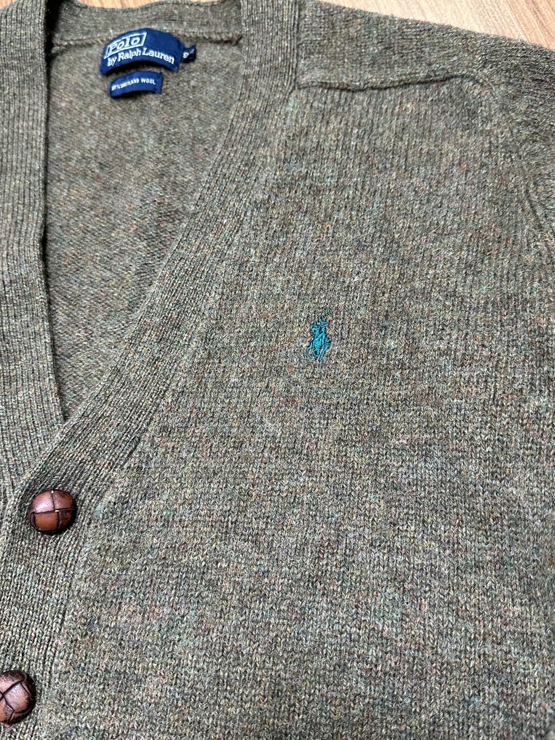 폴로 랄프로렌 셔틀랜드 울 가디건  상품이미지3