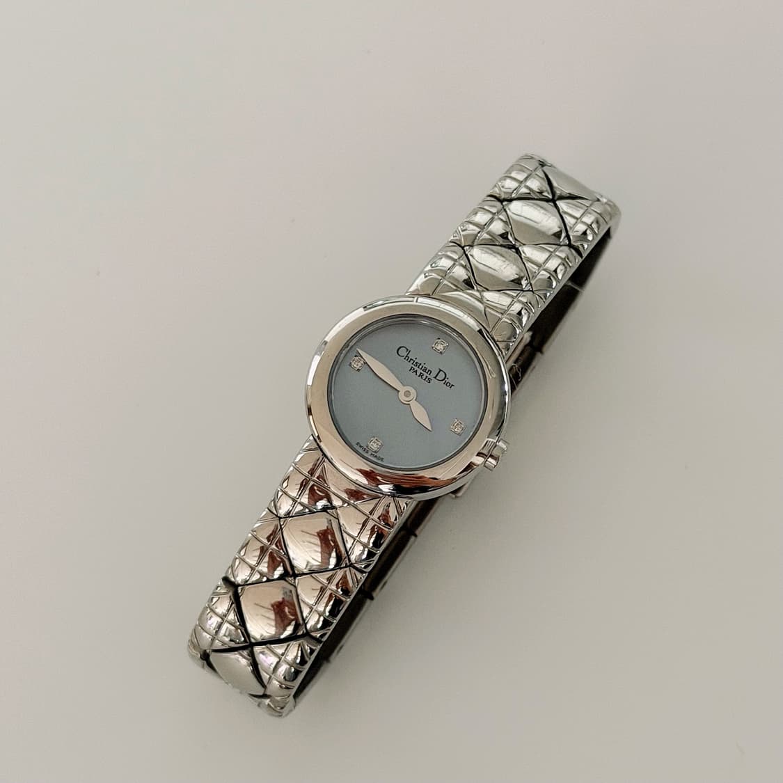 빈티지 레이디 디올 4p 다이아 까나쥬 시계 상품이미지8