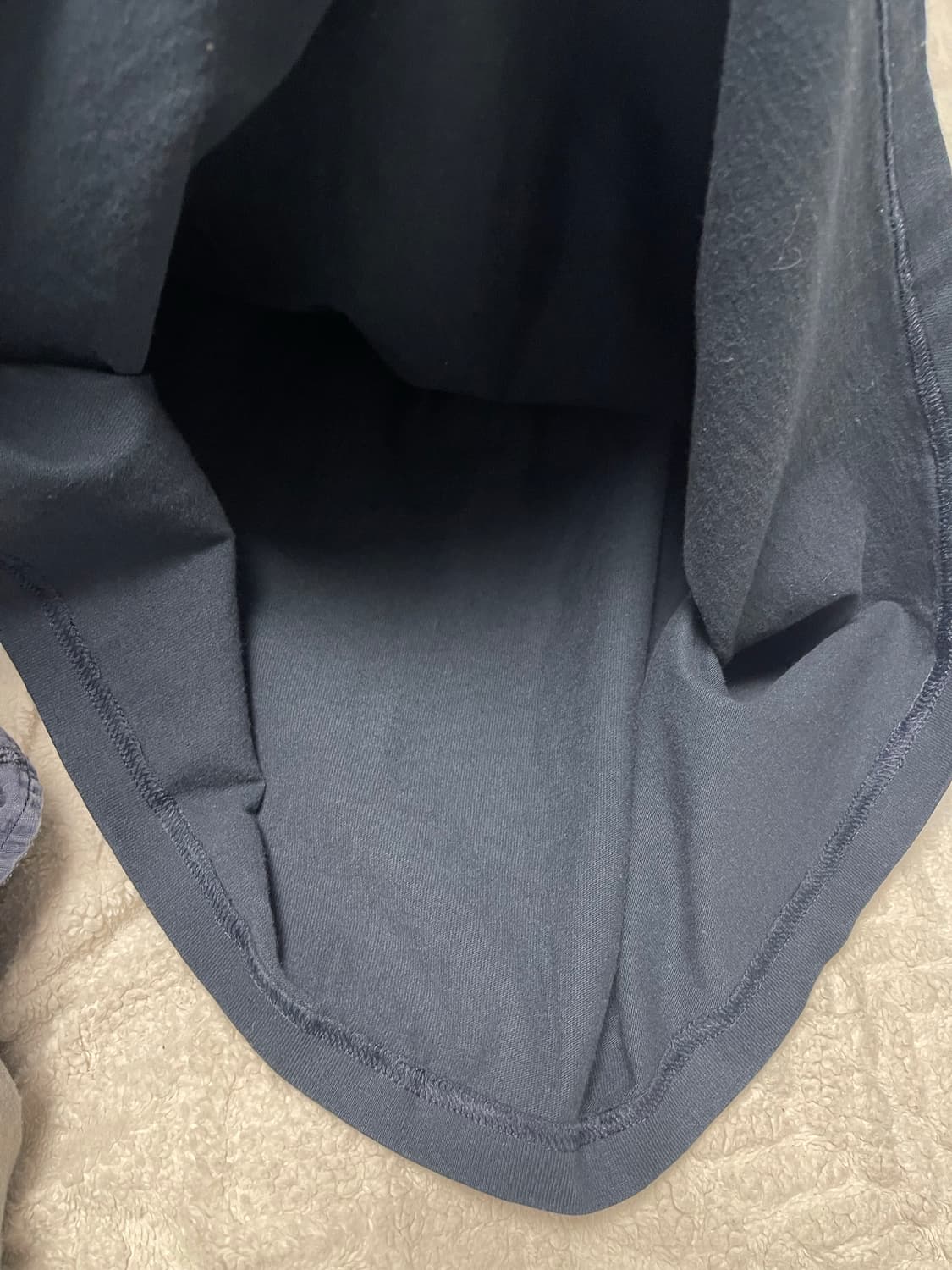 챔피온 usa T1011 헤비코튼 라운드 반팔티셔츠 네이비XL 상품이미지7