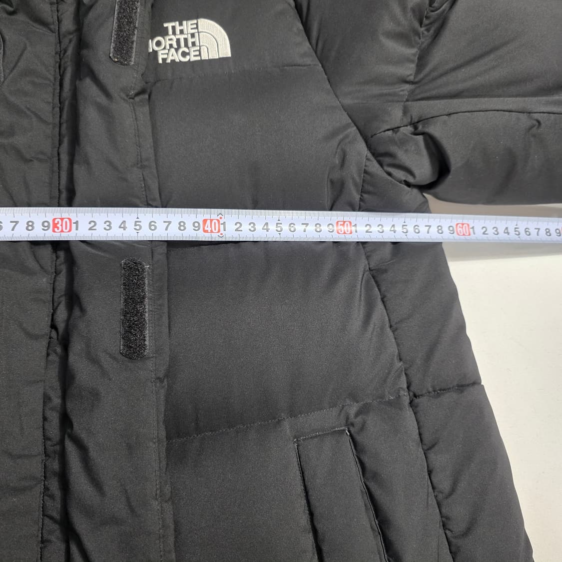 0734 [노스페이스] 롱패딩 95(M) / 다운80 충전  블랙 공용 상품이미지3