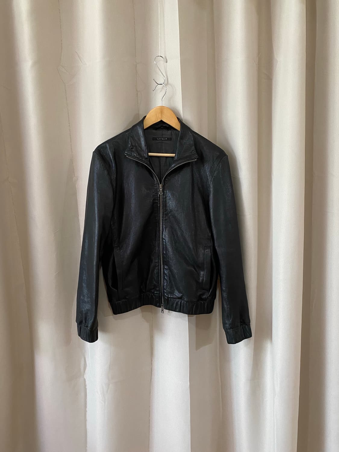 vtg leather jacket 상품이미지3