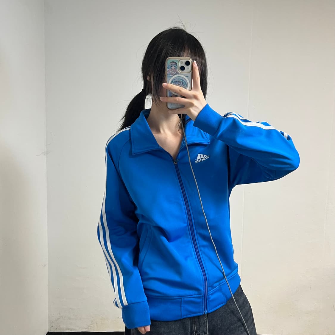 Adidas Blue Track Jacket 상품이미지2
