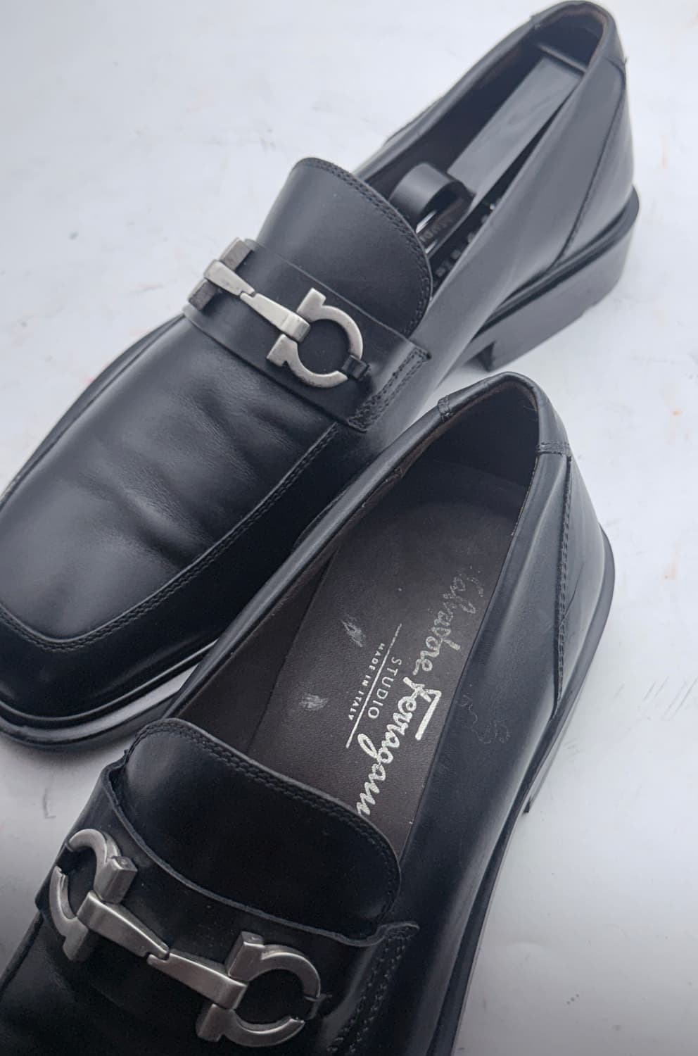 정품)페라가모구두255 상품이미지8