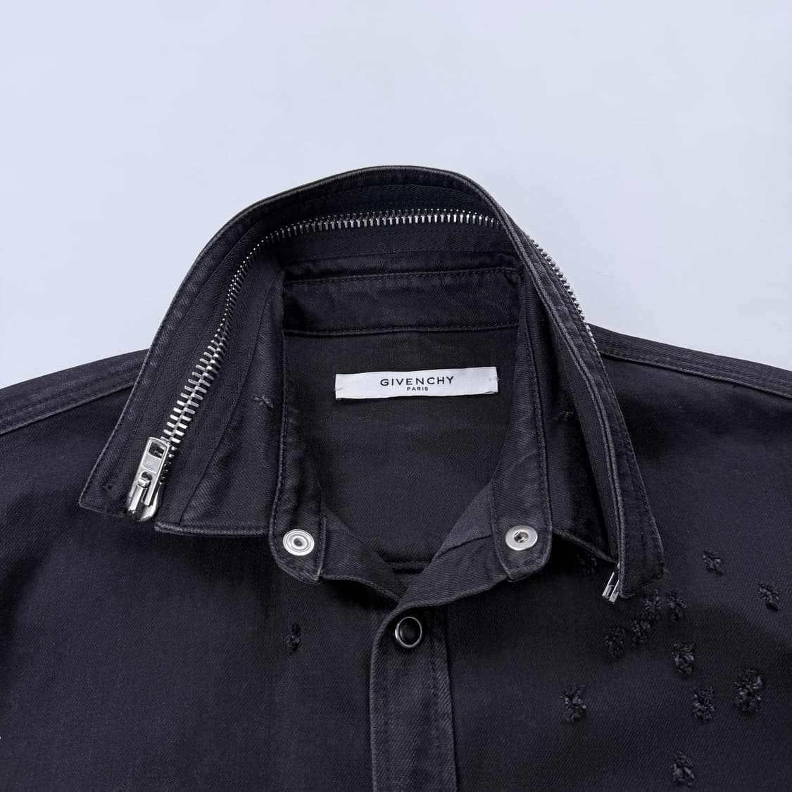 지방시 17FW 불렛 디스 지퍼 데님 셔츠 자켓 상품이미지4