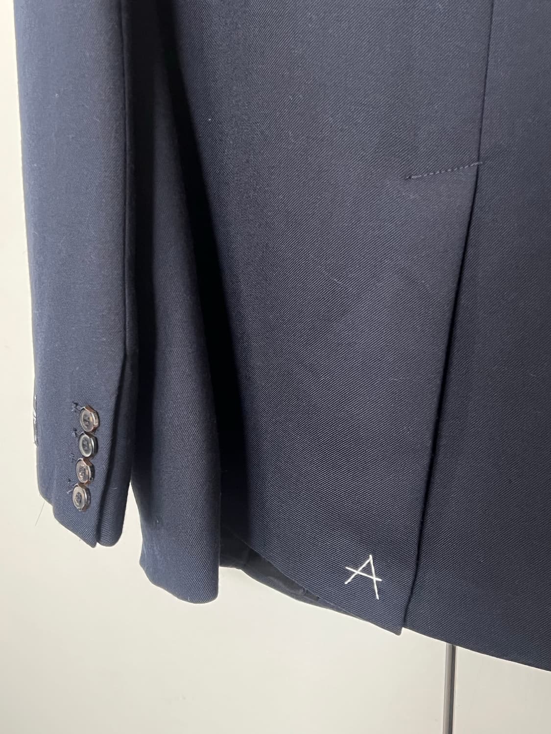 자라 x 아더에러 오버사이즈 블레이저 네이비 상품이미지4