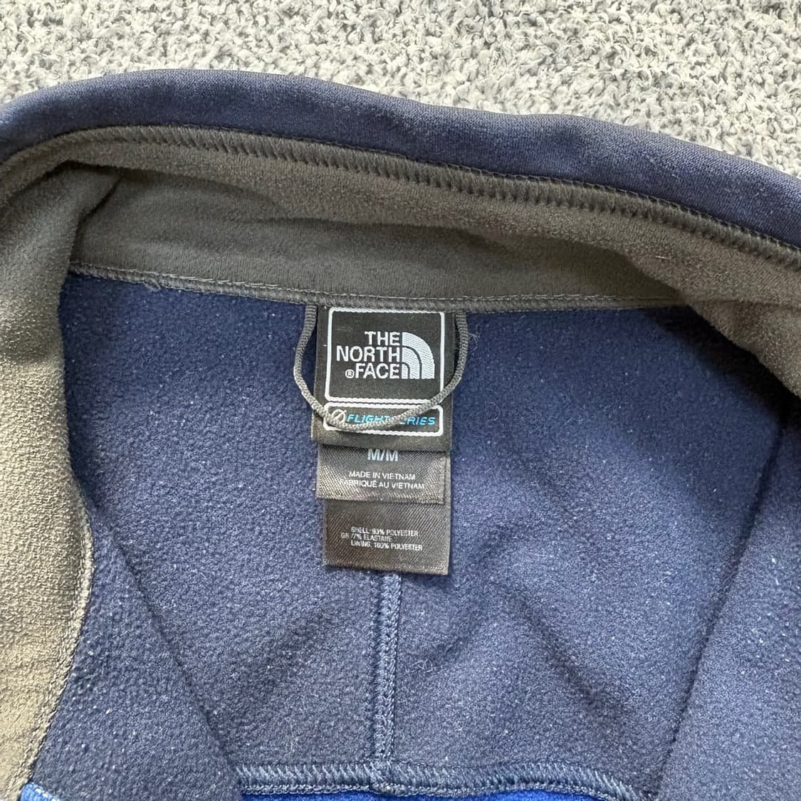 M 노스페이스 남성 기모 집업 자켓 0402J 상품이미지2