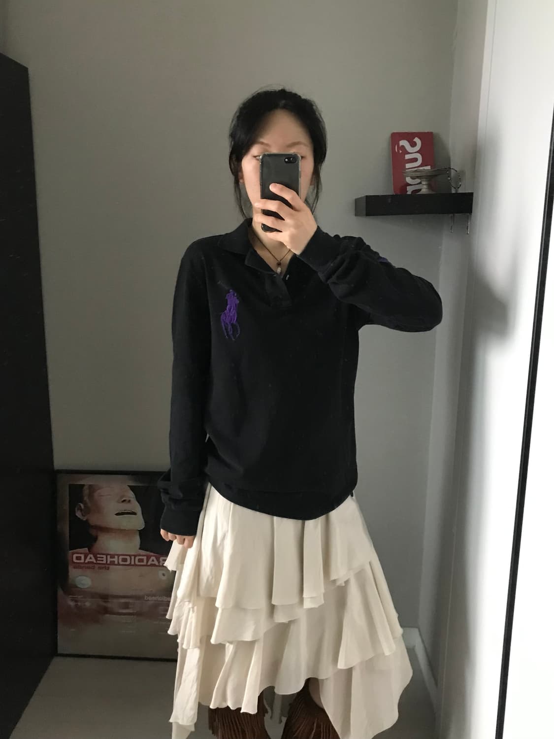 폴로 랄프로렌 빅포니로고 긴팔 카라티 상품이미지4