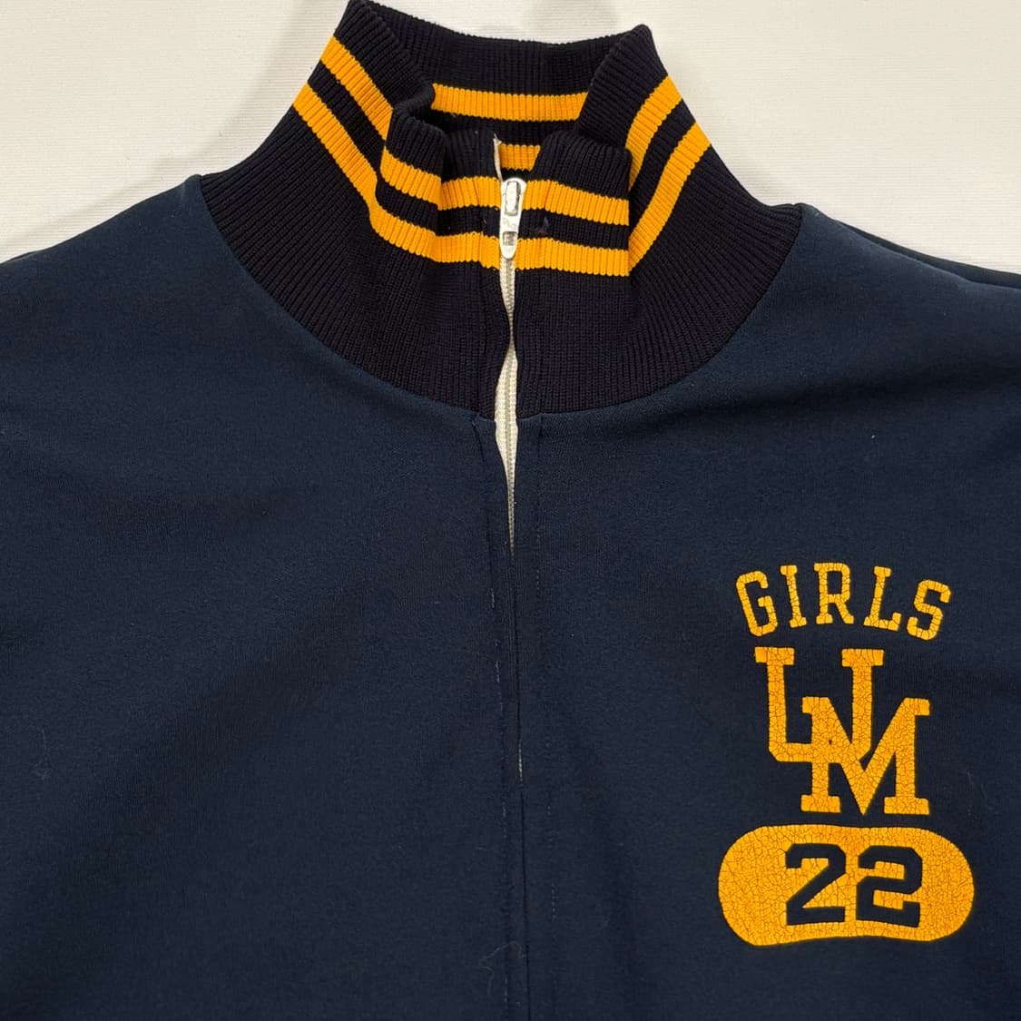 80s 챔피온 트랙 져지 (네이비/옐로우) 상품이미지4