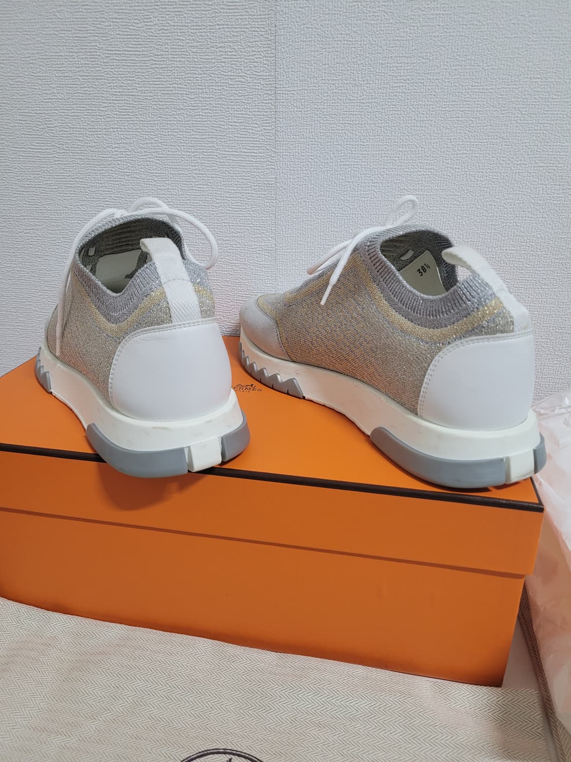 에르메스 실버 펄 어딕트 스키커즈 상품이미지5