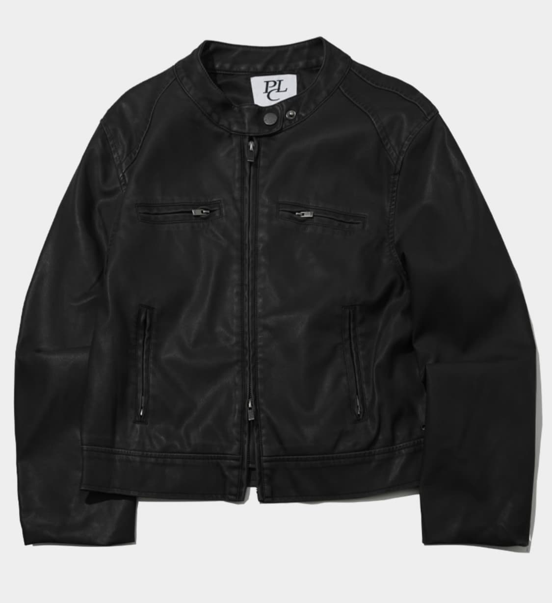 플레이스스튜디오 레더 자켓 상품이미지1