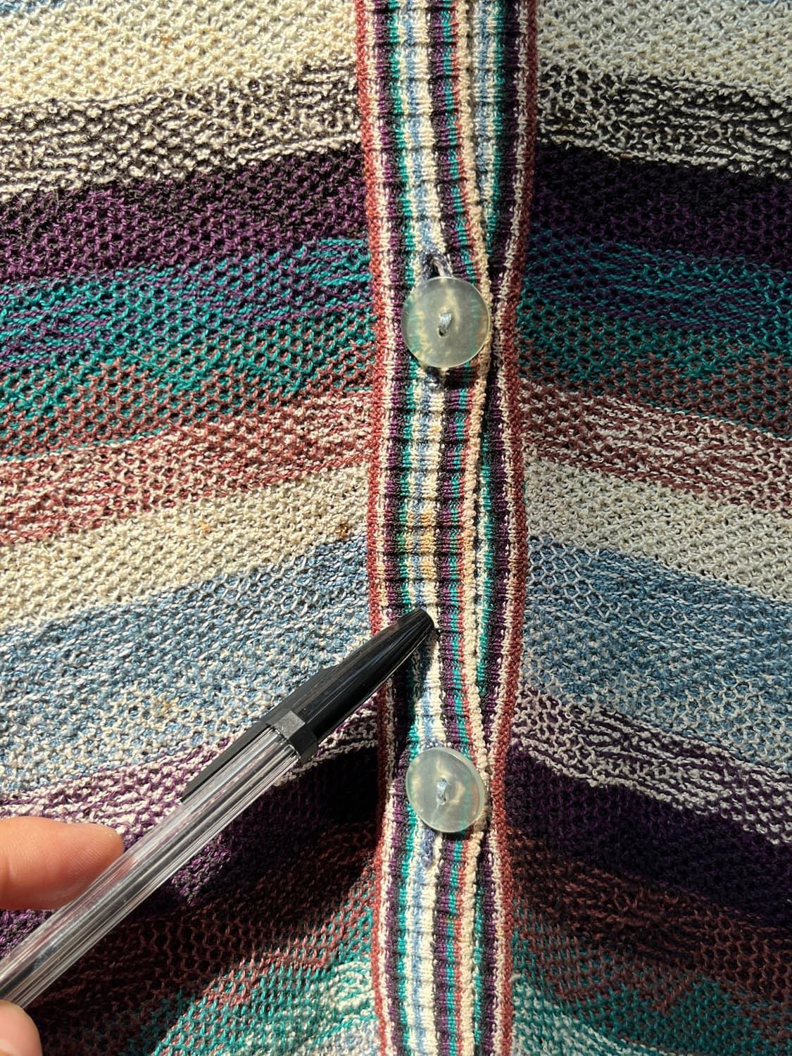 Missoni 스트라이프 니트 조끼 베스트 40 상품이미지10