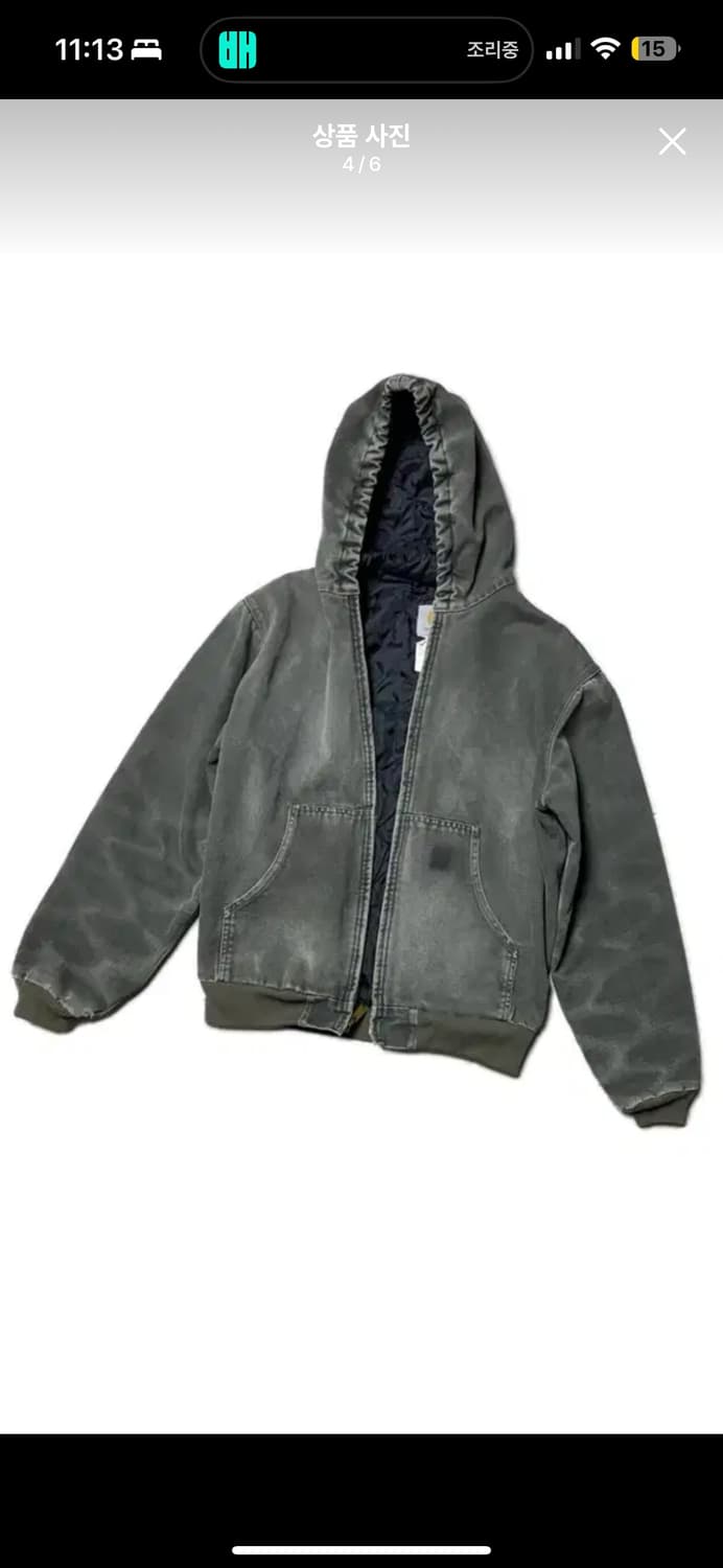 00‘s 칼하트 액티브 자켓 모스그린 색상 상품이미지1