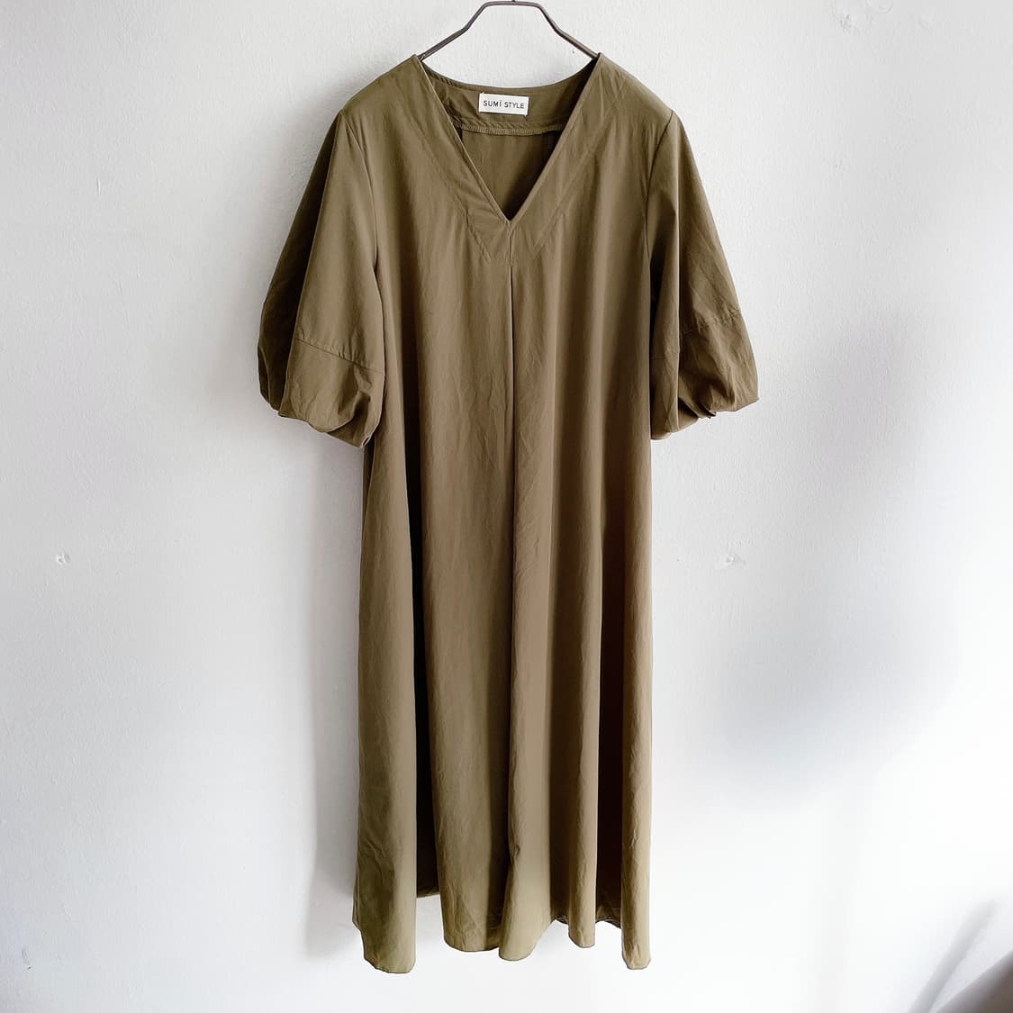 SUM1 STYLE 볼륨 원피스 상품이미지3