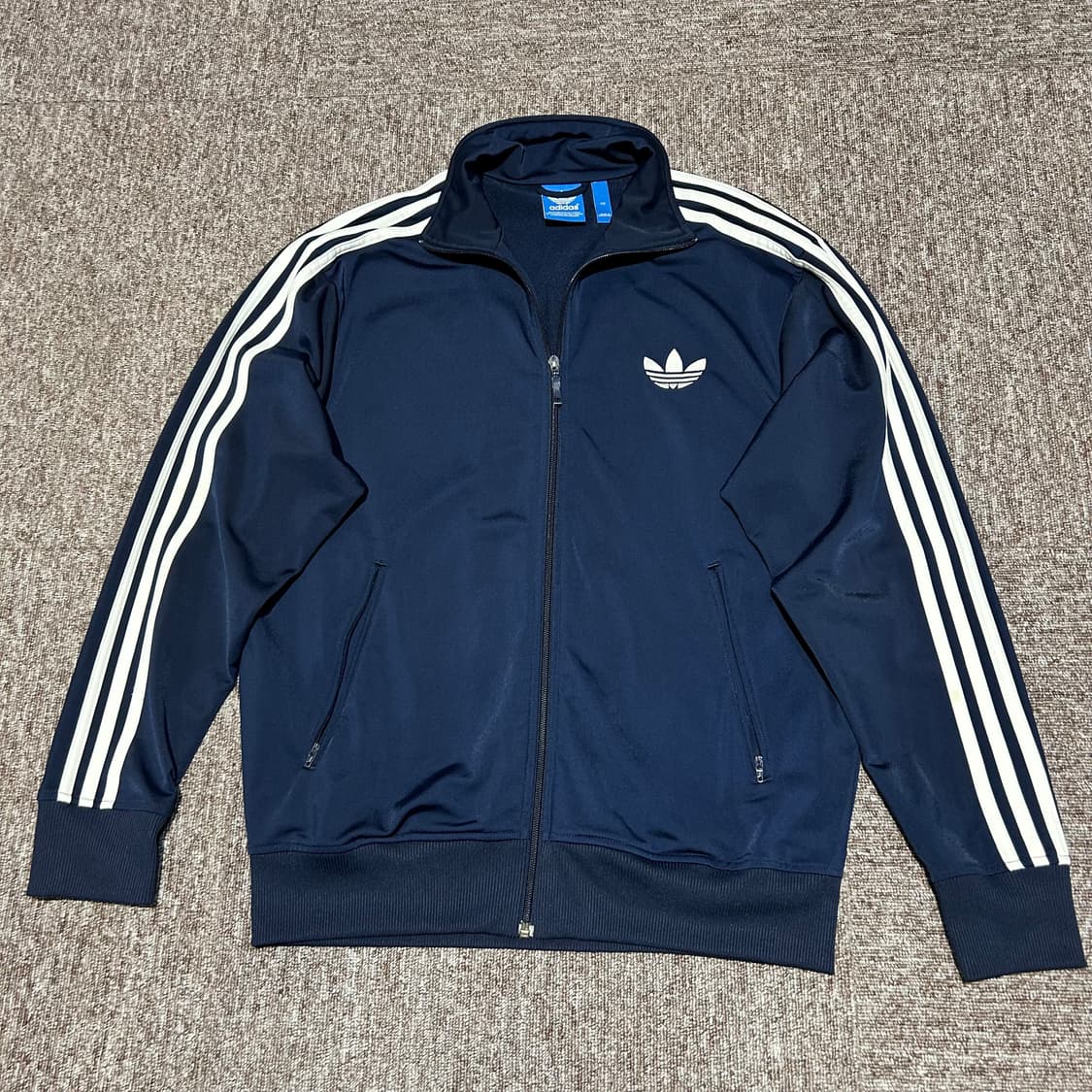 XXL) 아디다스 파이어버드 네이비 삼선 져지 트랙탑 상품이미지1