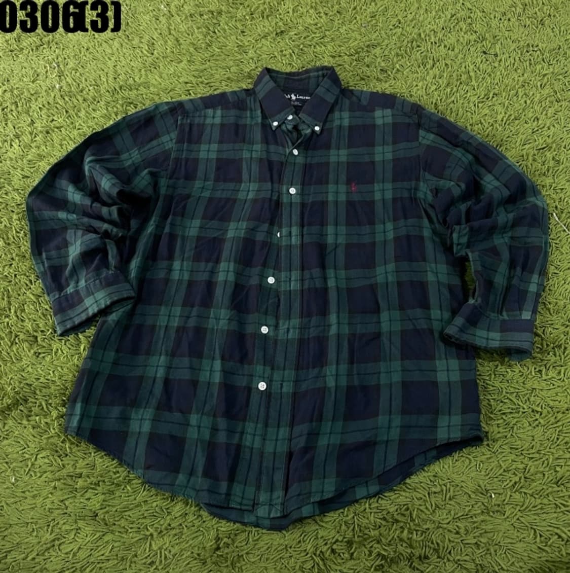 랄프로렌 체크 긴팔 셔츠 상품이미지1