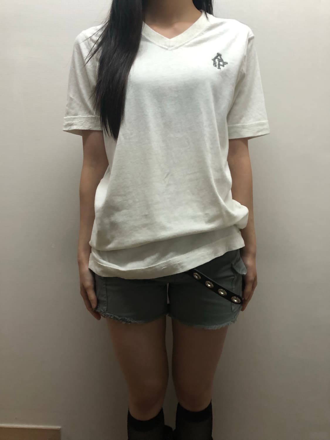 빈티지 아베크롬비 라이트그레이 티셔츠 상품이미지6