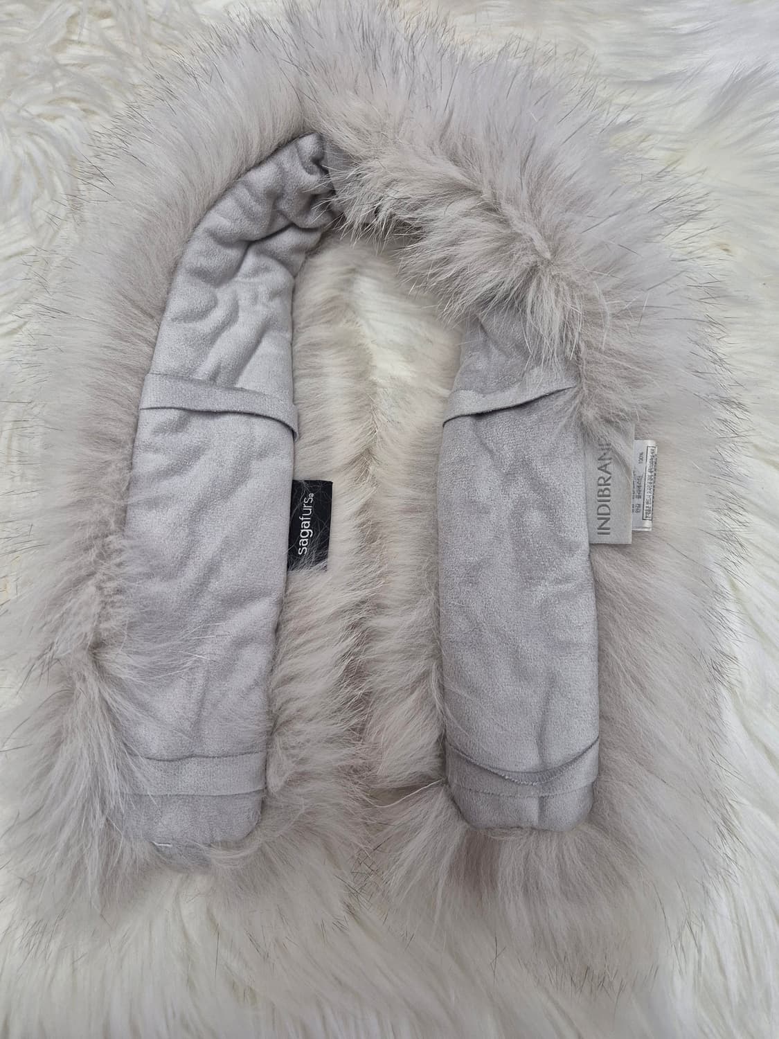 Indibrand Sagafurs 폭스퍼 넥워머 #최상급 상품이미지3