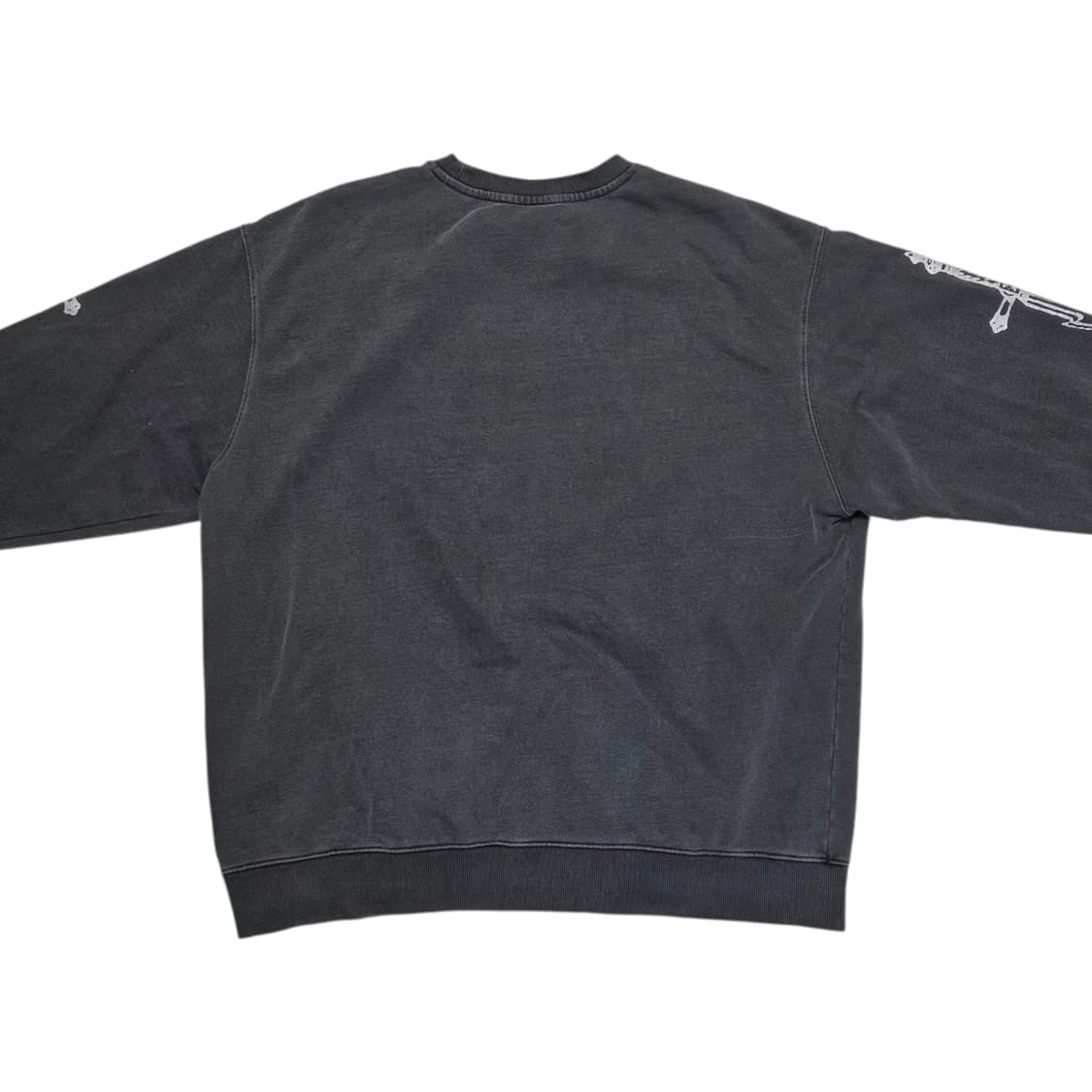 MAHAGRID 마하그리드 피그먼트 그레이 맨투맨 상품이미지3