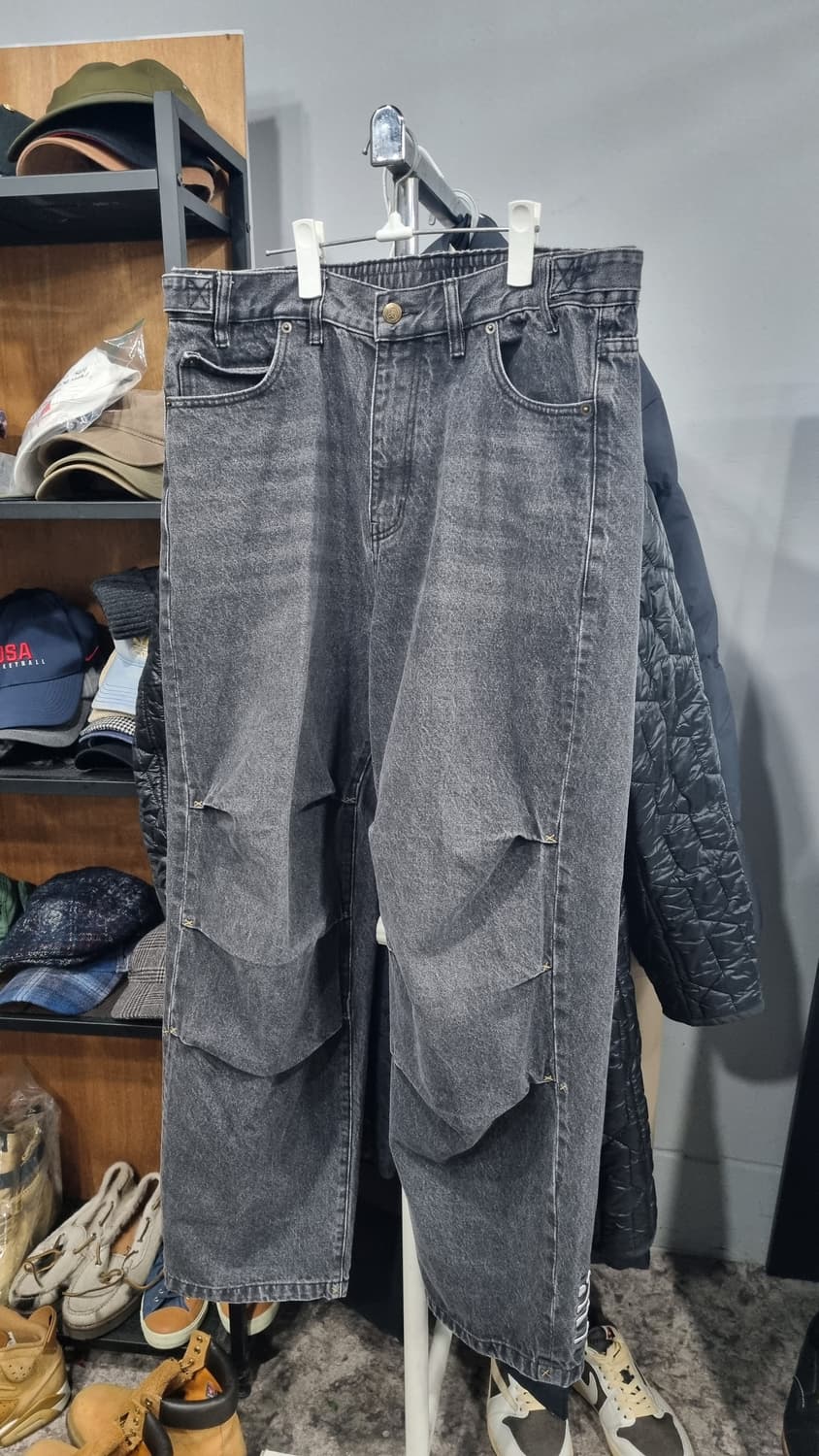 (엑스톤즈) WIDE 힙합바지 허리34~35(라지) 컨디션10/8 상품이미지1