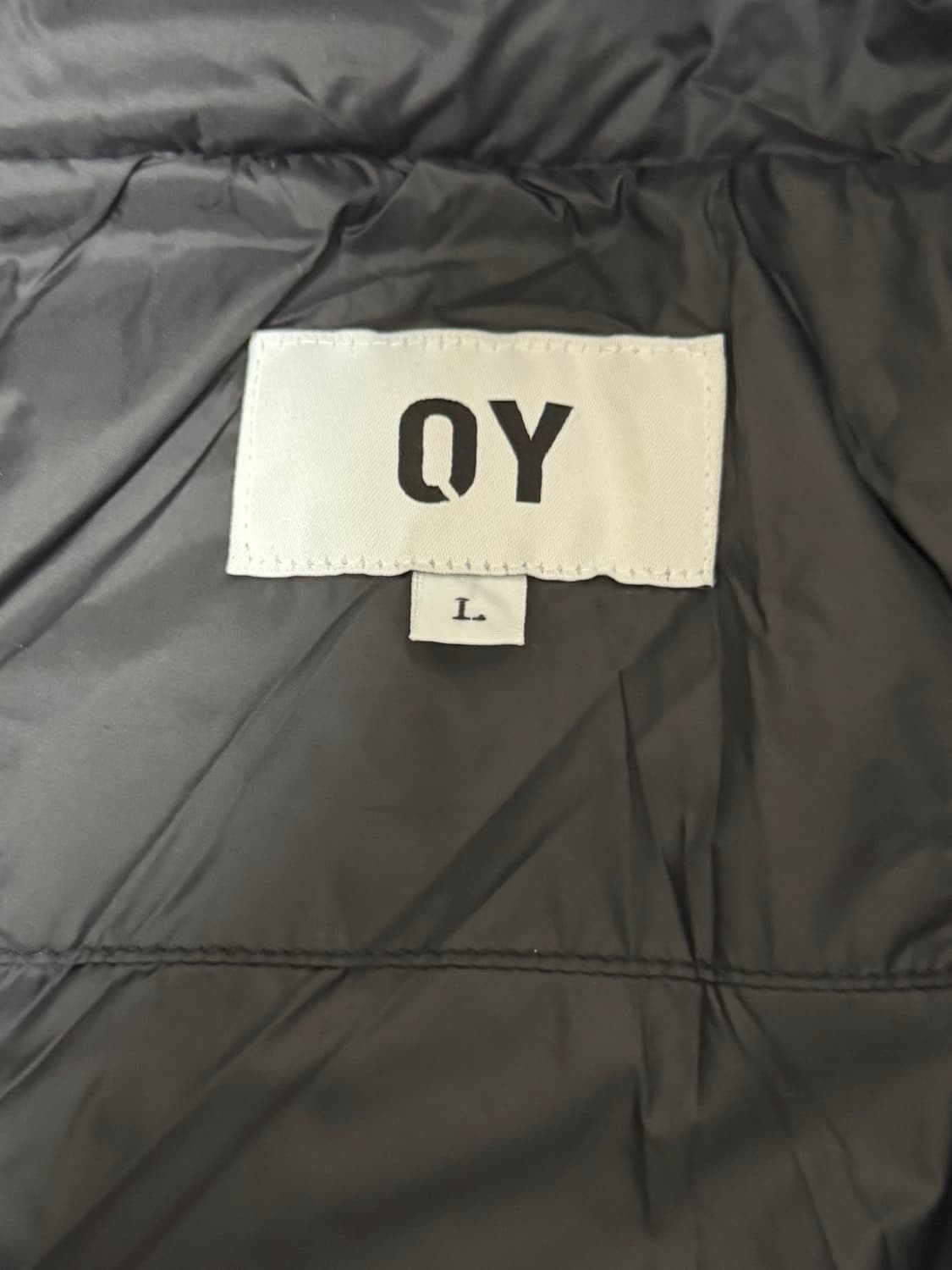 오와이 경량패딩 블랙 판매합니다.(새상품급) 상품이미지4