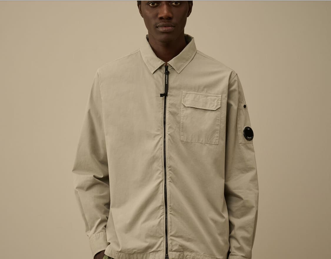 Cp컴퍼니 집업 셔츠 자켓 XL 카키 상품이미지2