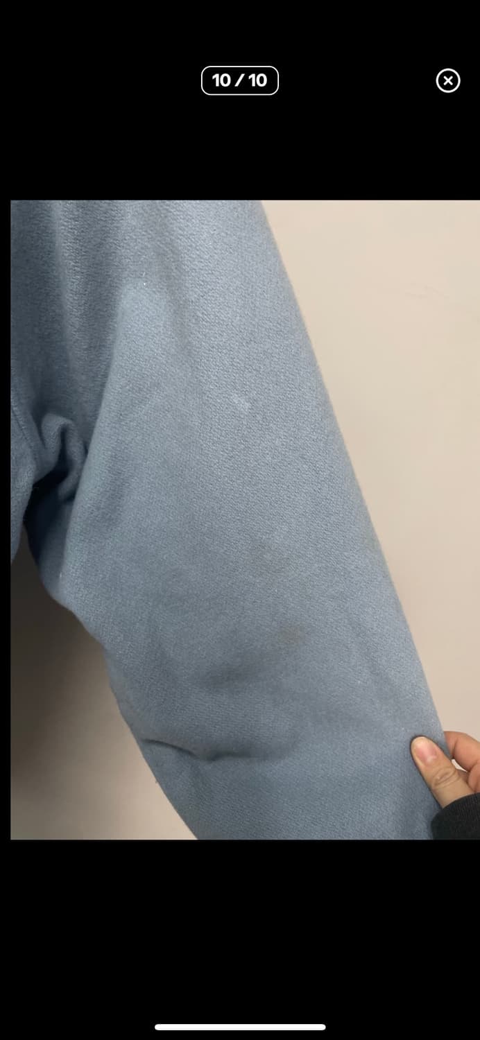 WWS MLB 양키스 라이트블루 울 바시티자켓 A2930 상품이미지9