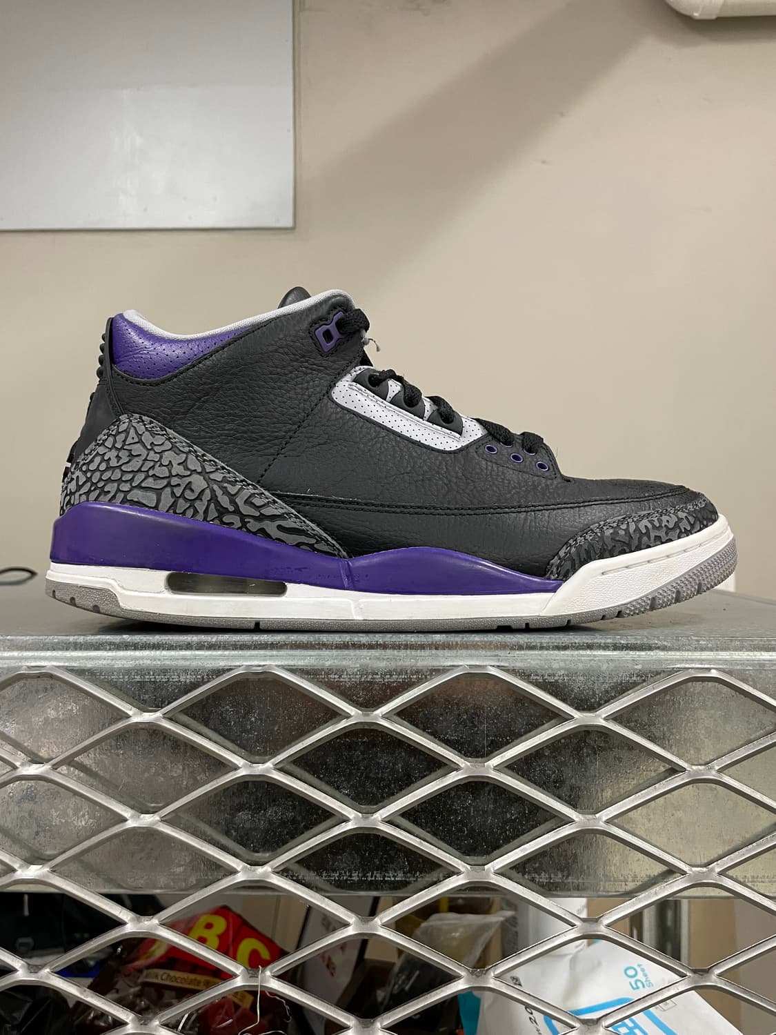나이키 조던3 레트로 코트 퍼플 285 (gr-4692) 상품이미지4