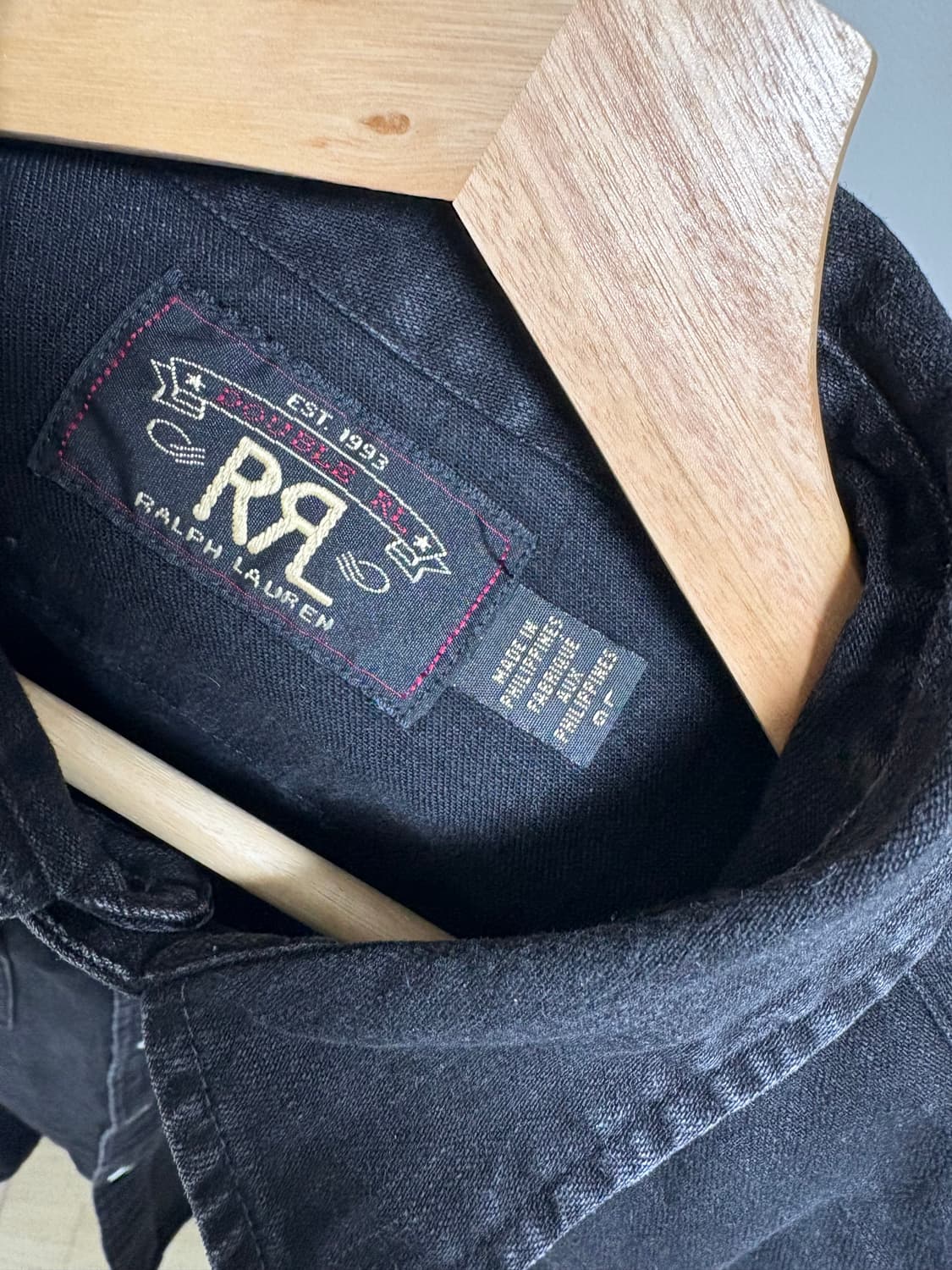 rrl 웨스턴 블랙 셔츠 L 상품이미지3