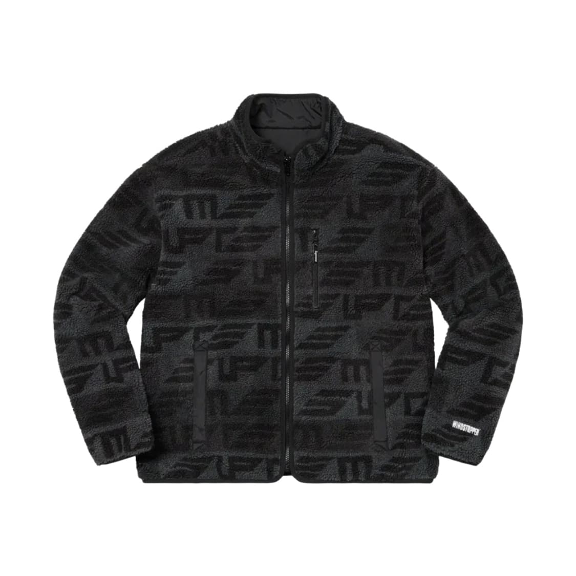[M] 슈프림 지오 리버시블 윈드스토퍼 플리스 자켓 블랙 상품이미지1
