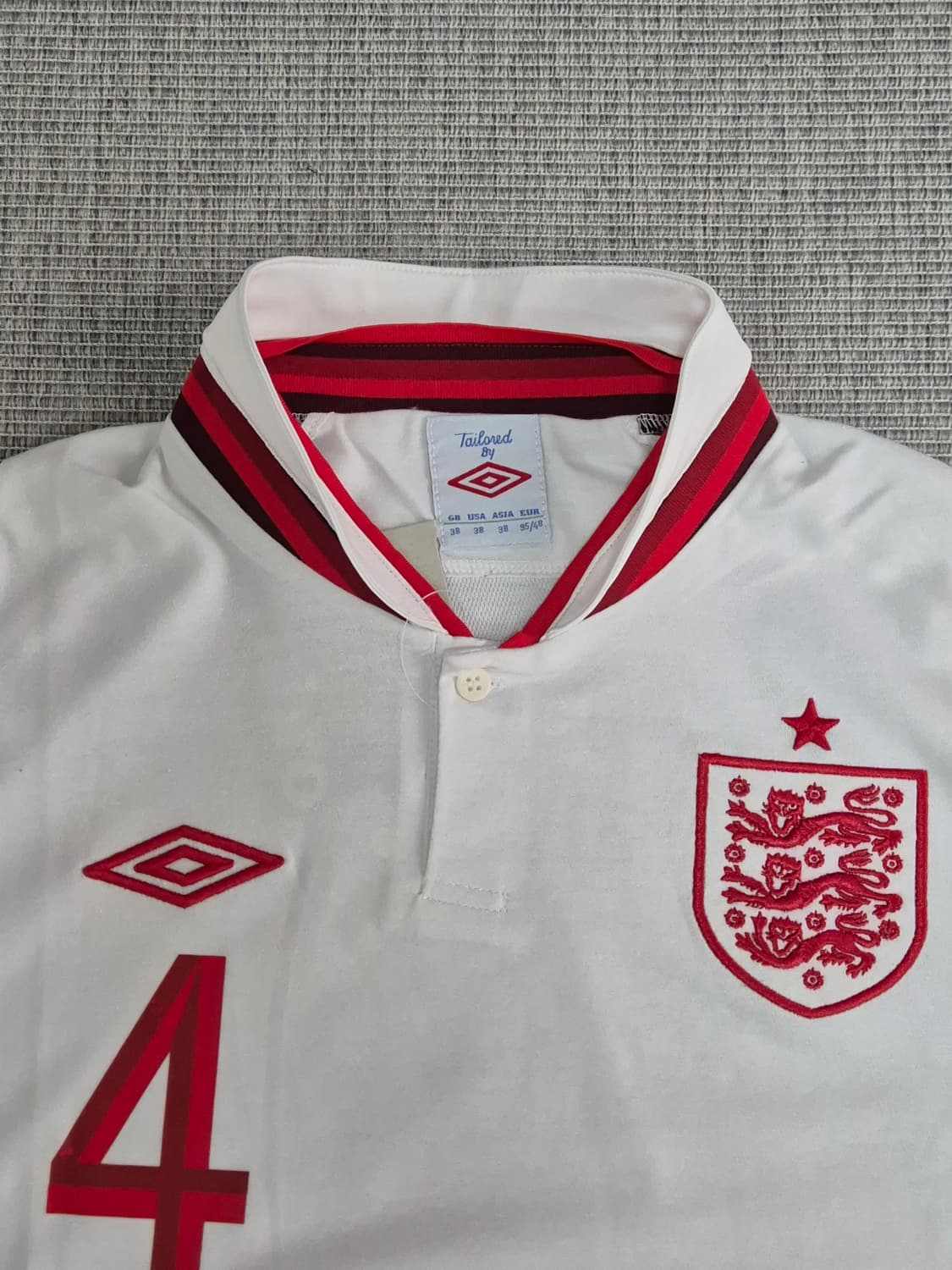 잉글랜드 국가대표 스티븐 제라드 유니폼 상품이미지7