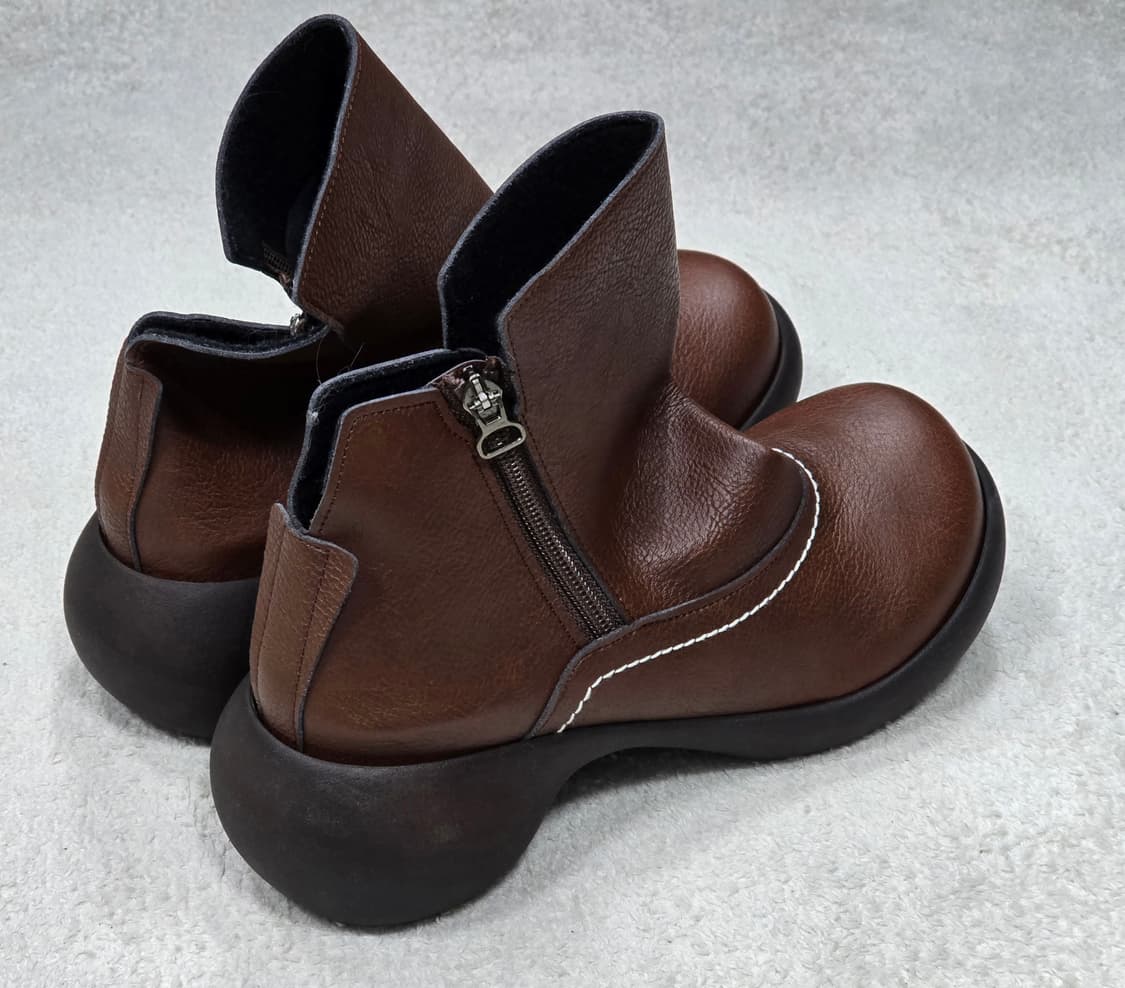 리겟타 카누 부츠 에그힐 플랫 사이드 새상품 상품이미지5