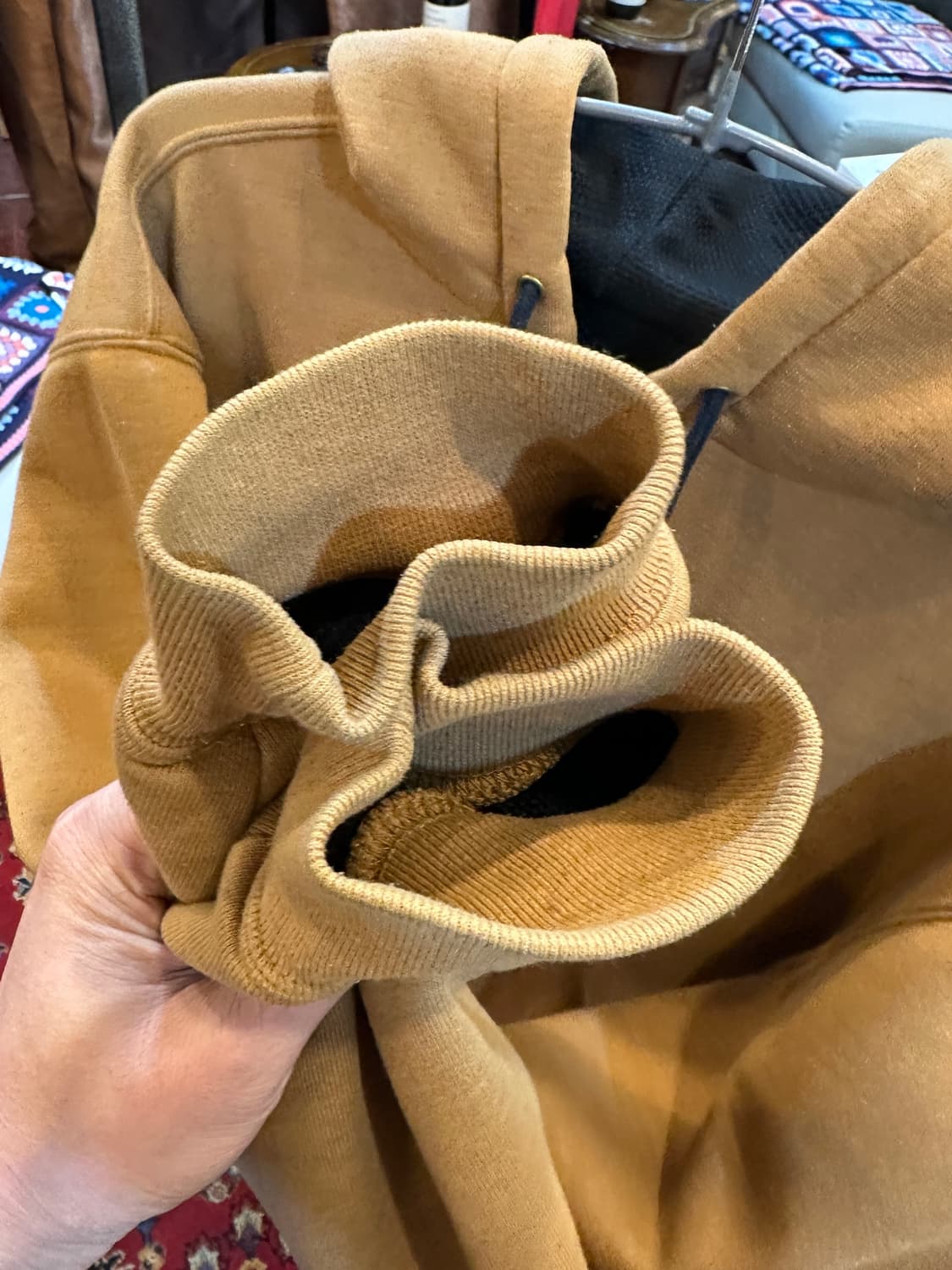 칼하트 레인디펜더 써멀 방수 후드집업 M 상품이미지6