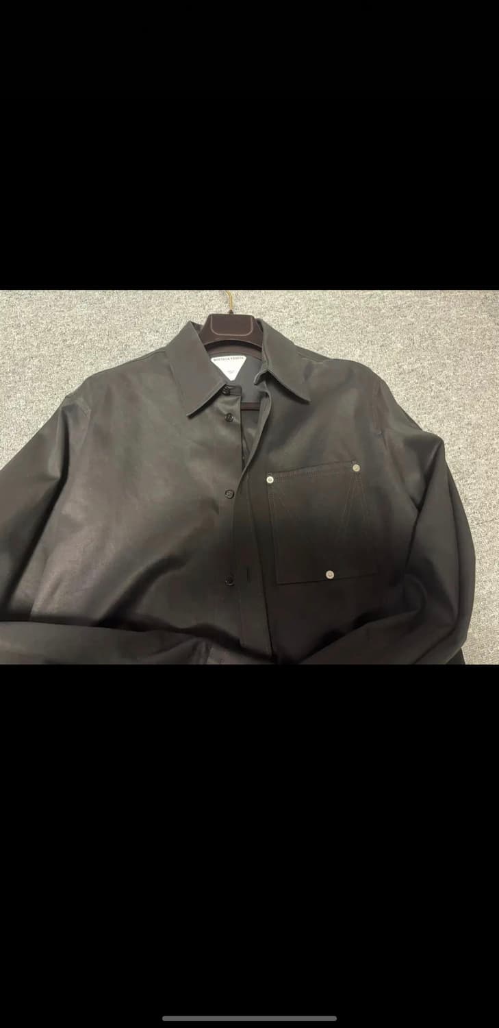 보테가 베네타 블랙 셔츠 상품이미지2