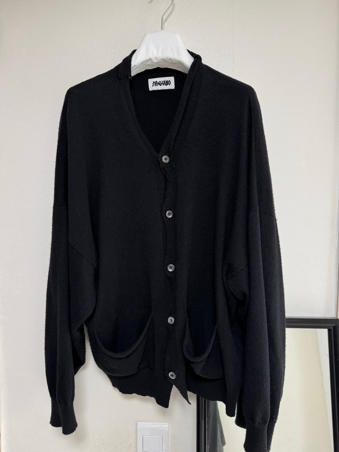 마리아노 브로큰 가디건 상품이미지2