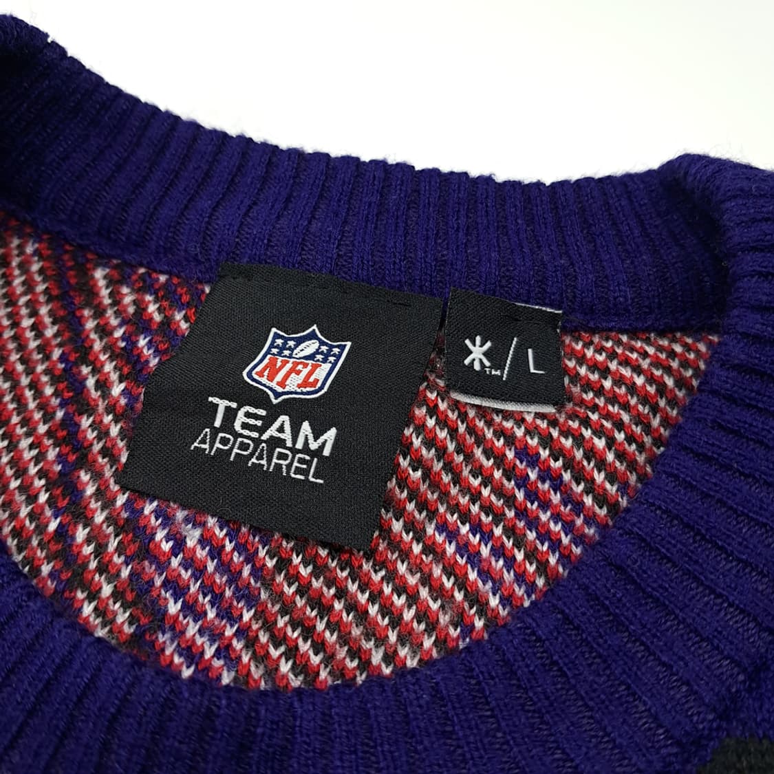 CL113 L NFL Team Apparel 볼티모어 레이븐스 패치워크 상품이미지3