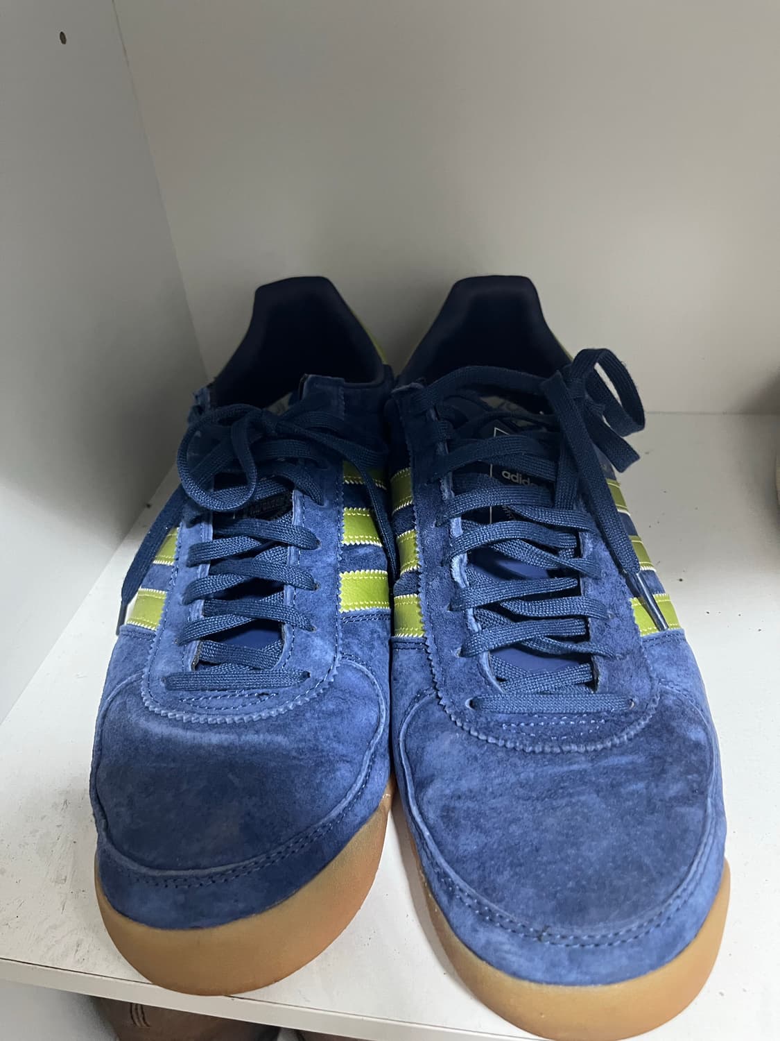 아디다스 밀라노 Adidas Milano OG Navy Gold - Si 상품이미지4