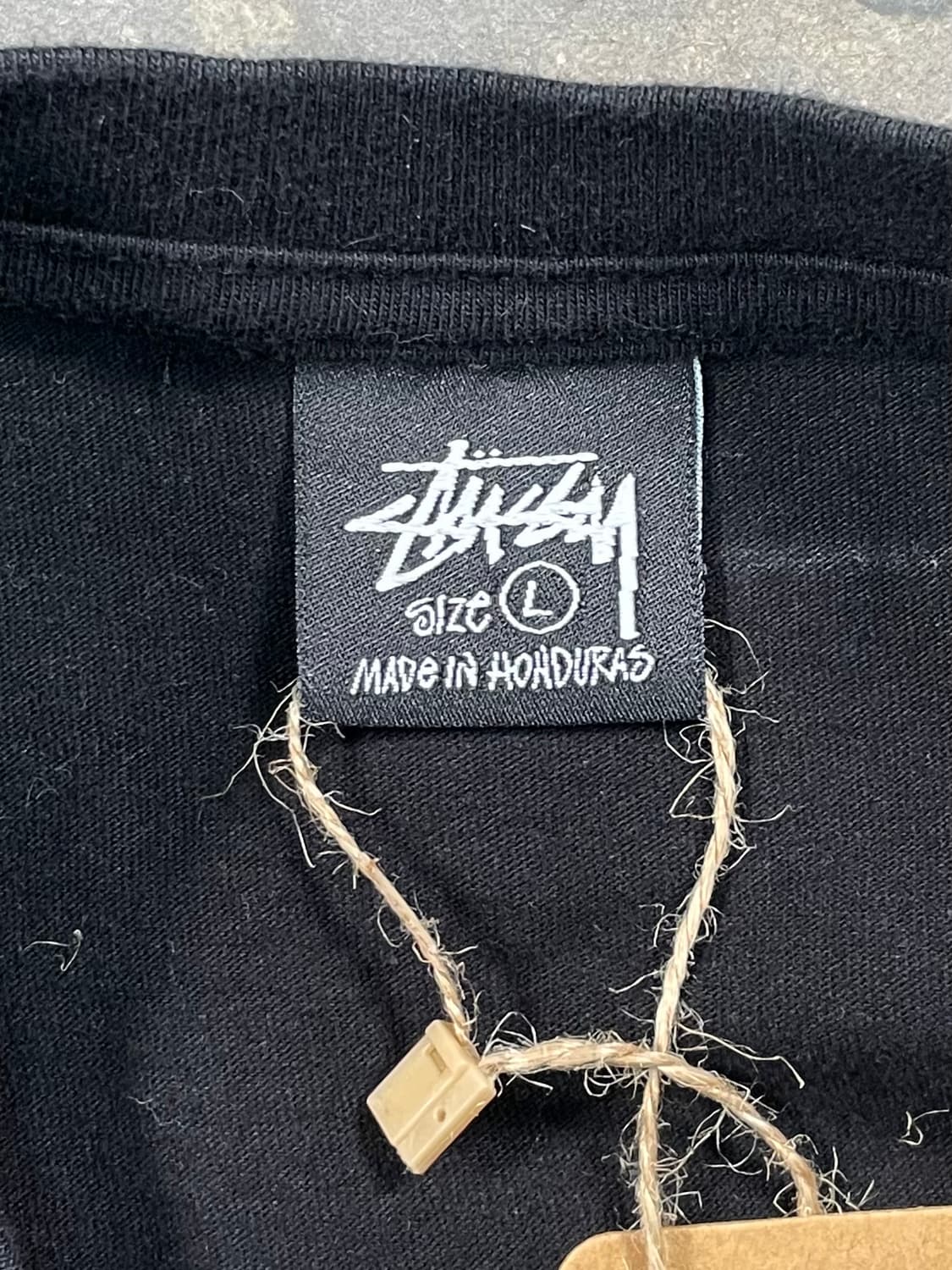 스투시 스탁로고 롱 슬리브 티셔츠 상품이미지6